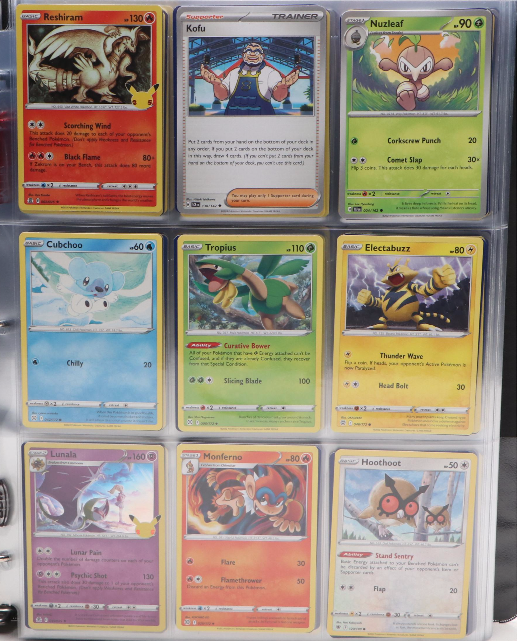 Pokémon Card Collection Featuring Holos and More, 2020s