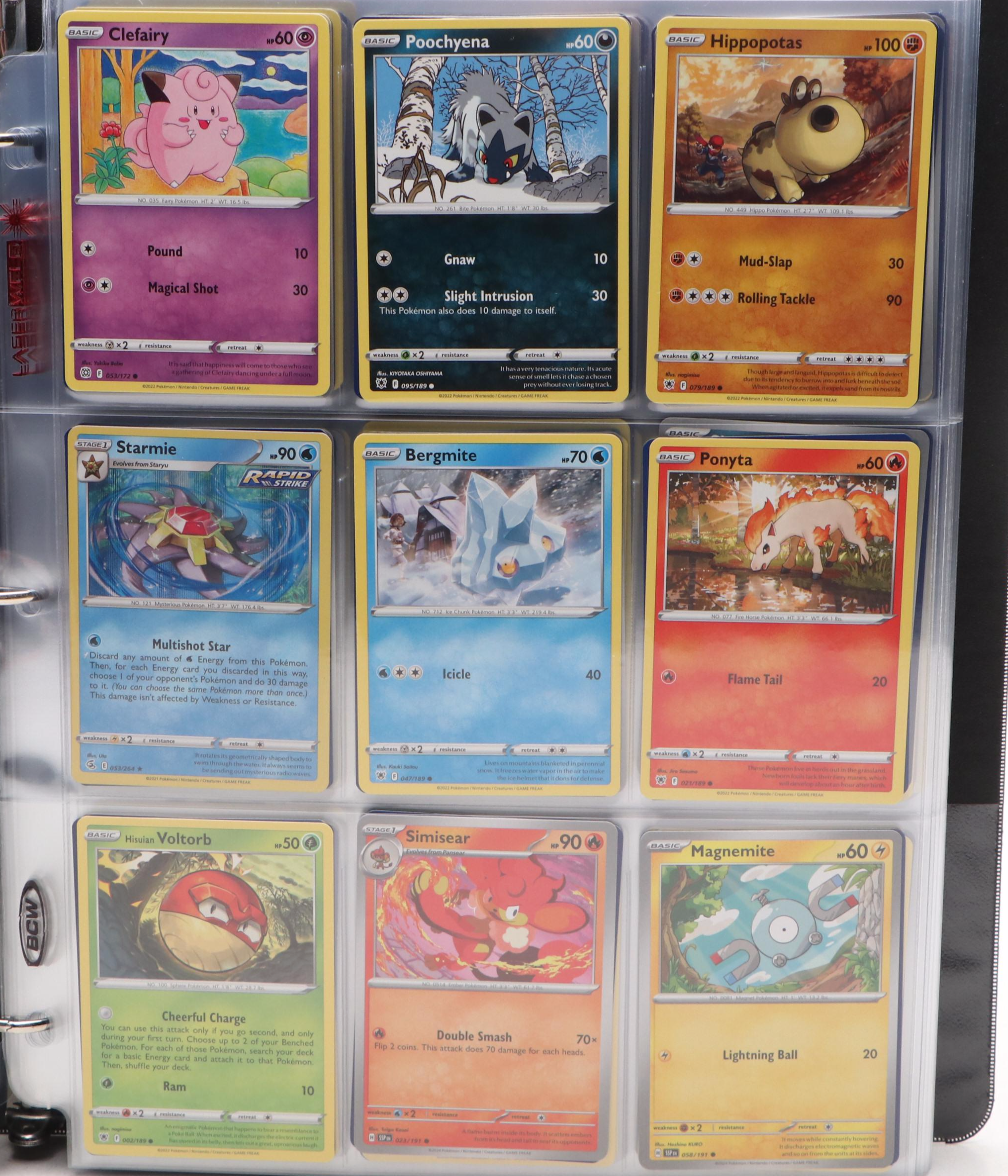 Pokémon Card Collection Featuring Holos and More, 2020s