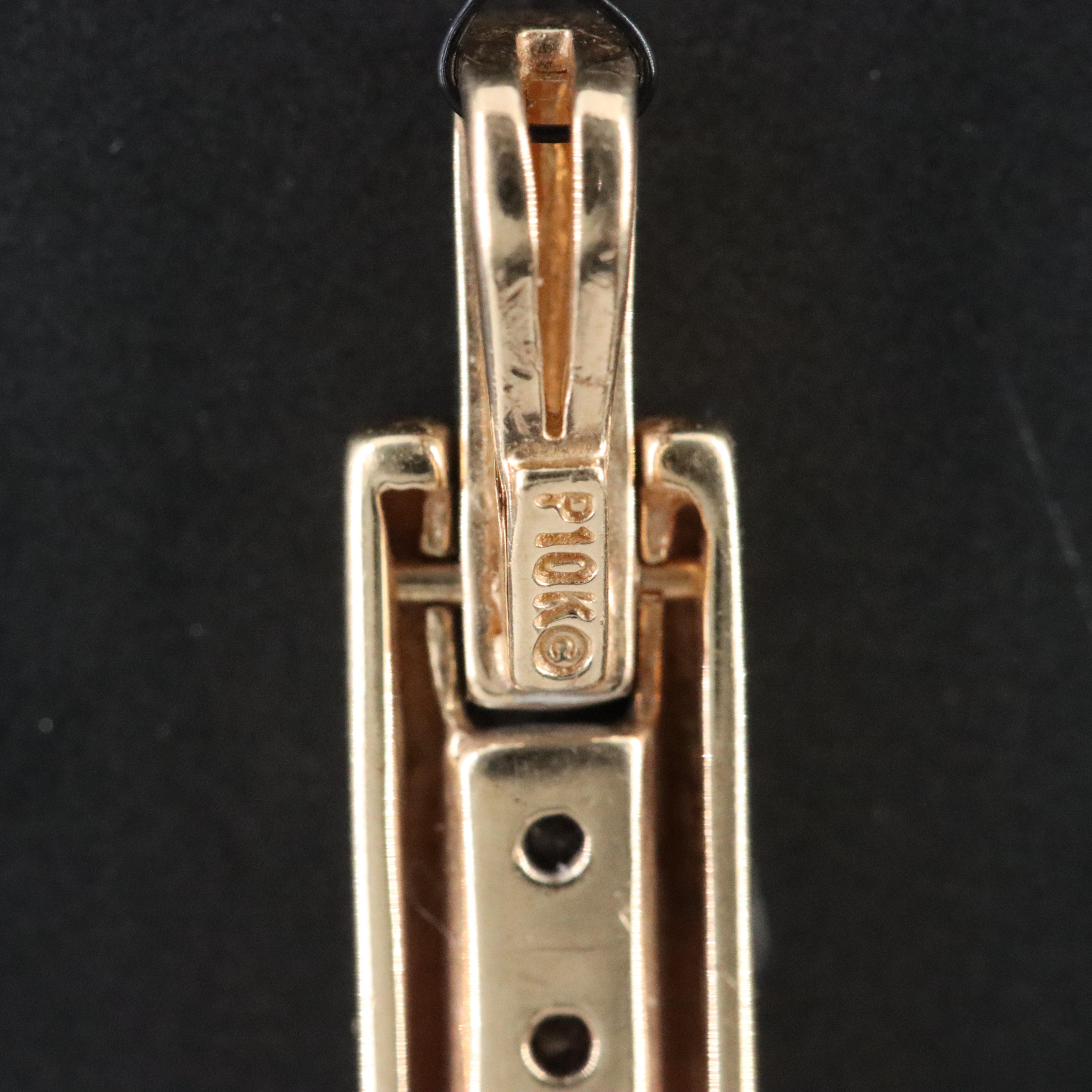 10K 0.25 CTW Diamond Pendant