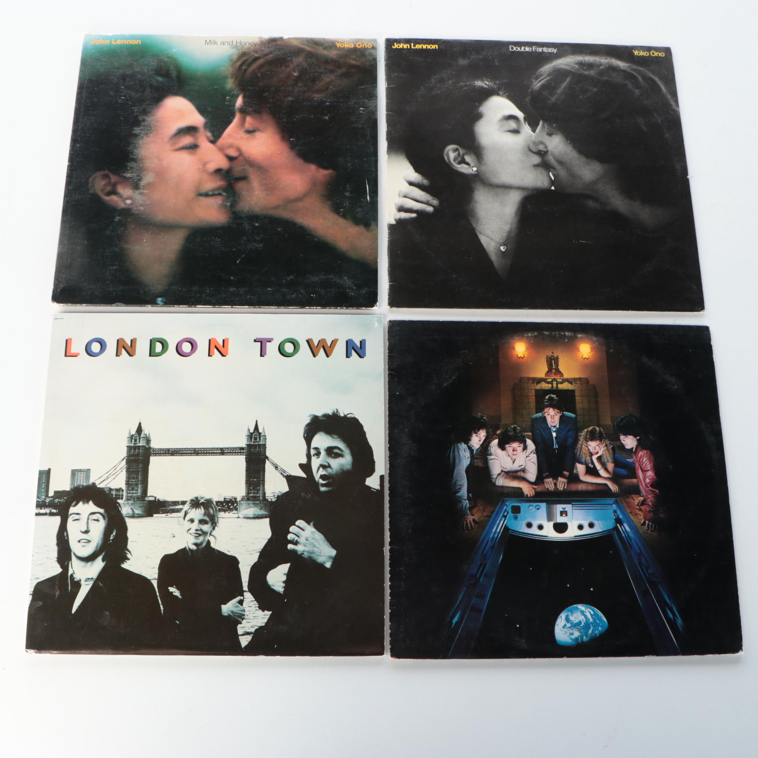 Journey, The Beatles, Mike Oldfield, and More Vinyl Record Albums