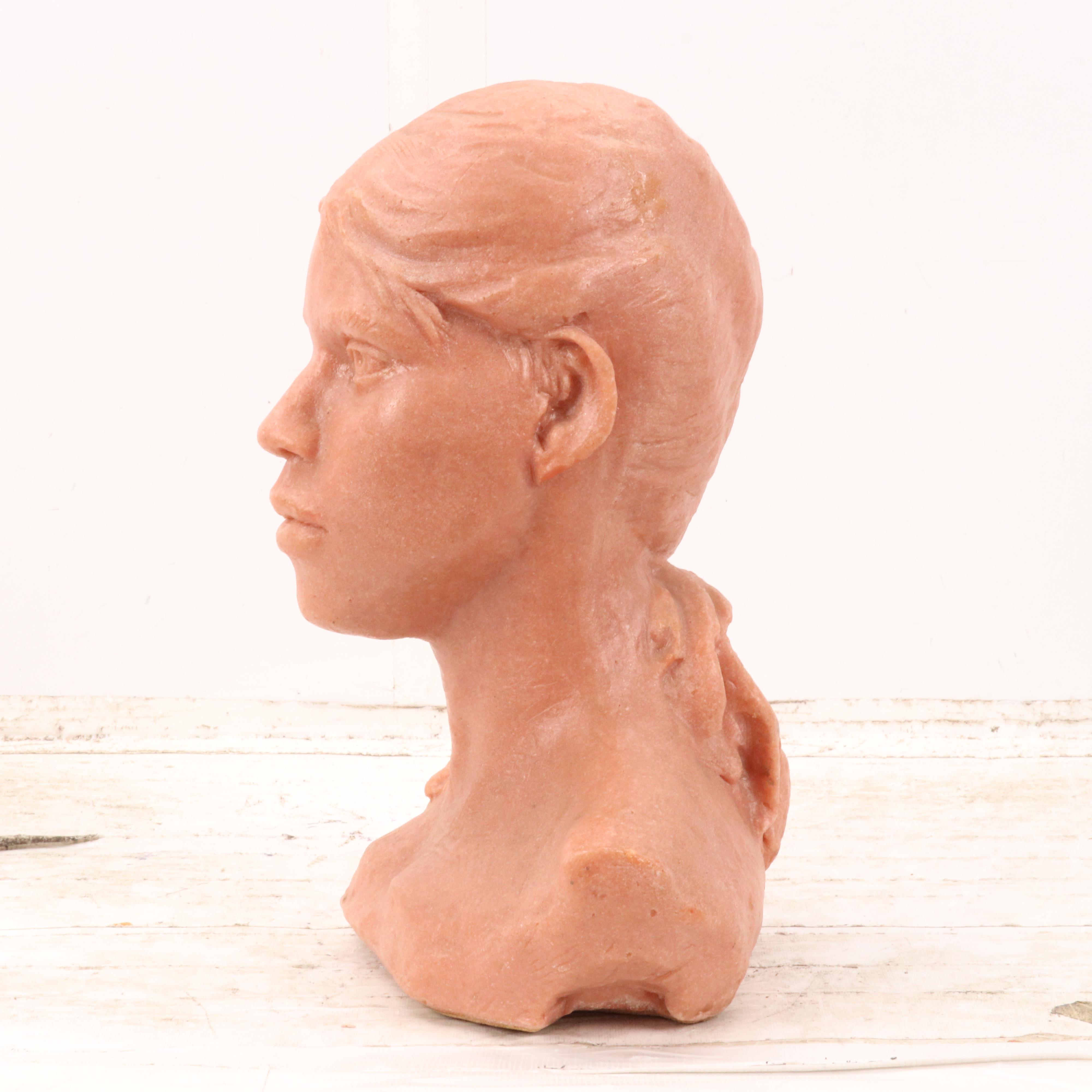 Sculpture by Gloria Bradley of Woman, 21st Century