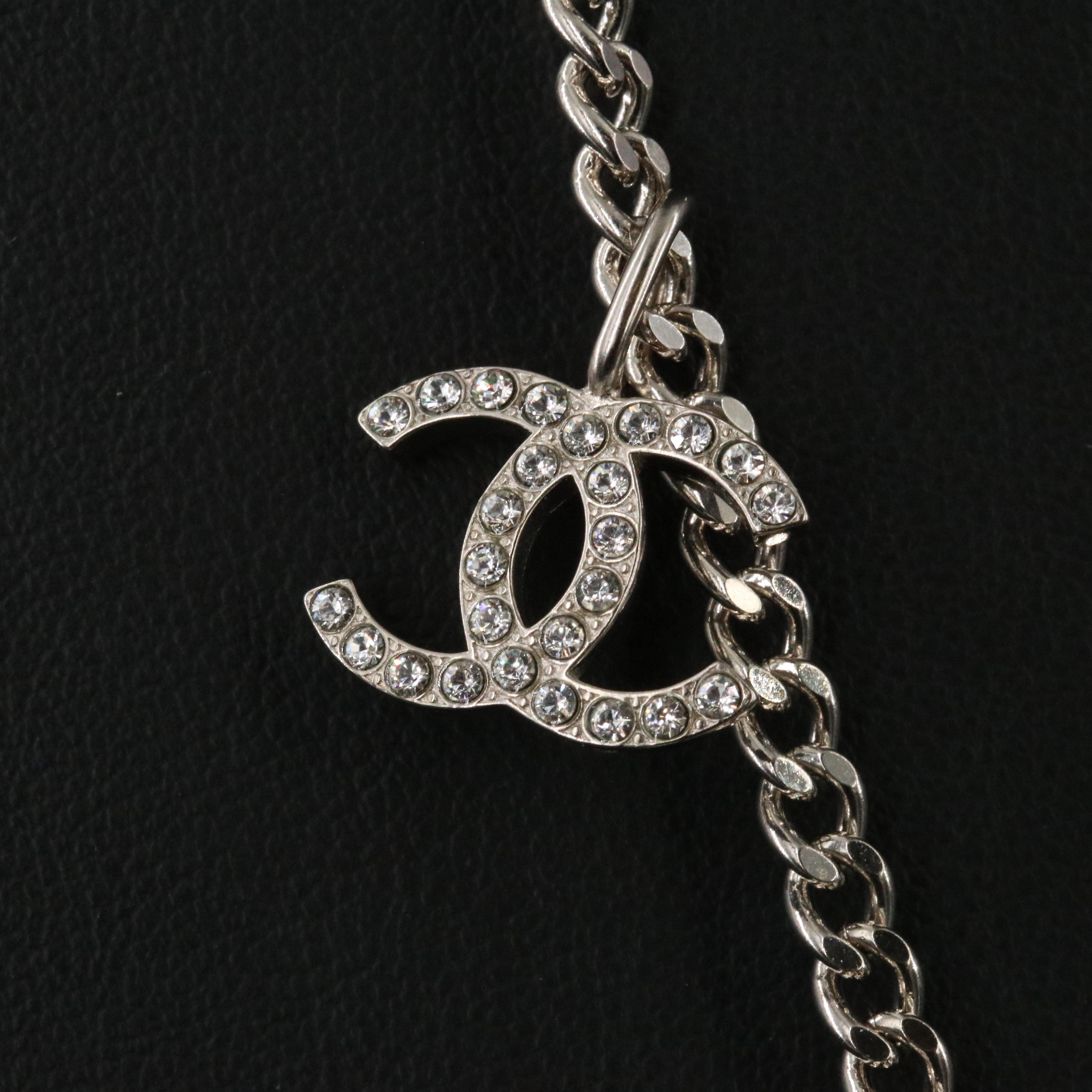 Chanel CC Three Charm Necklace 2022