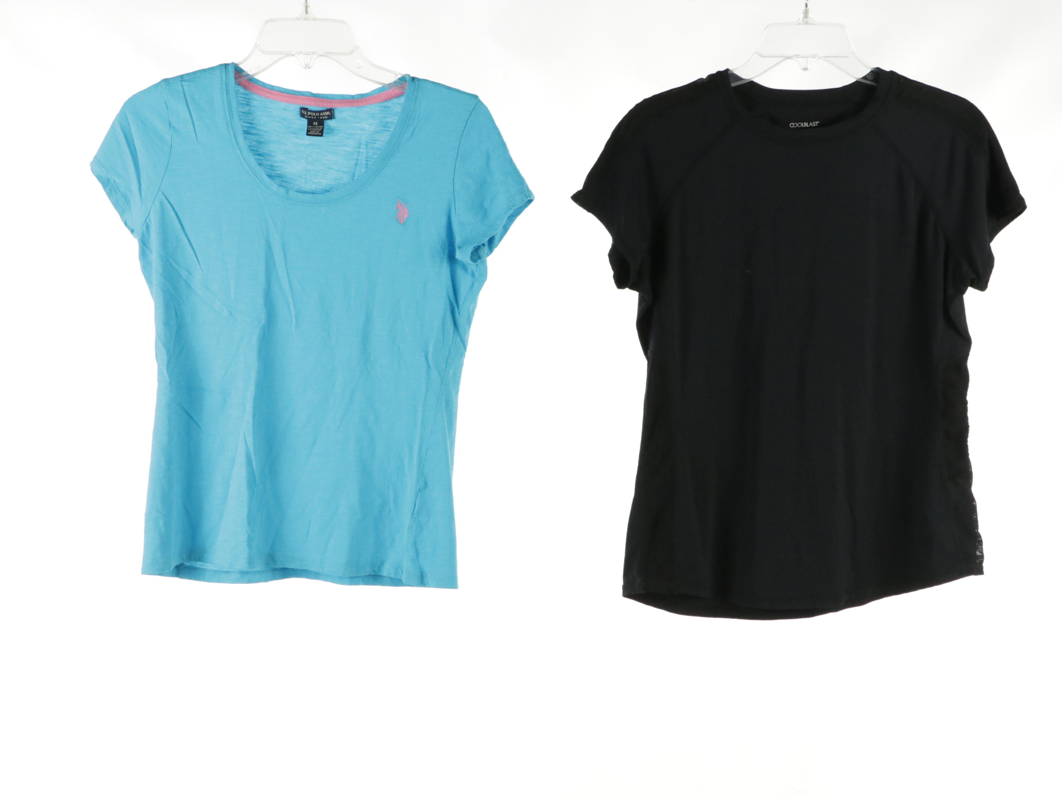 J Crew Short Sleeve Top, US Polo Association T-Shirt with Nike Polo Shirts