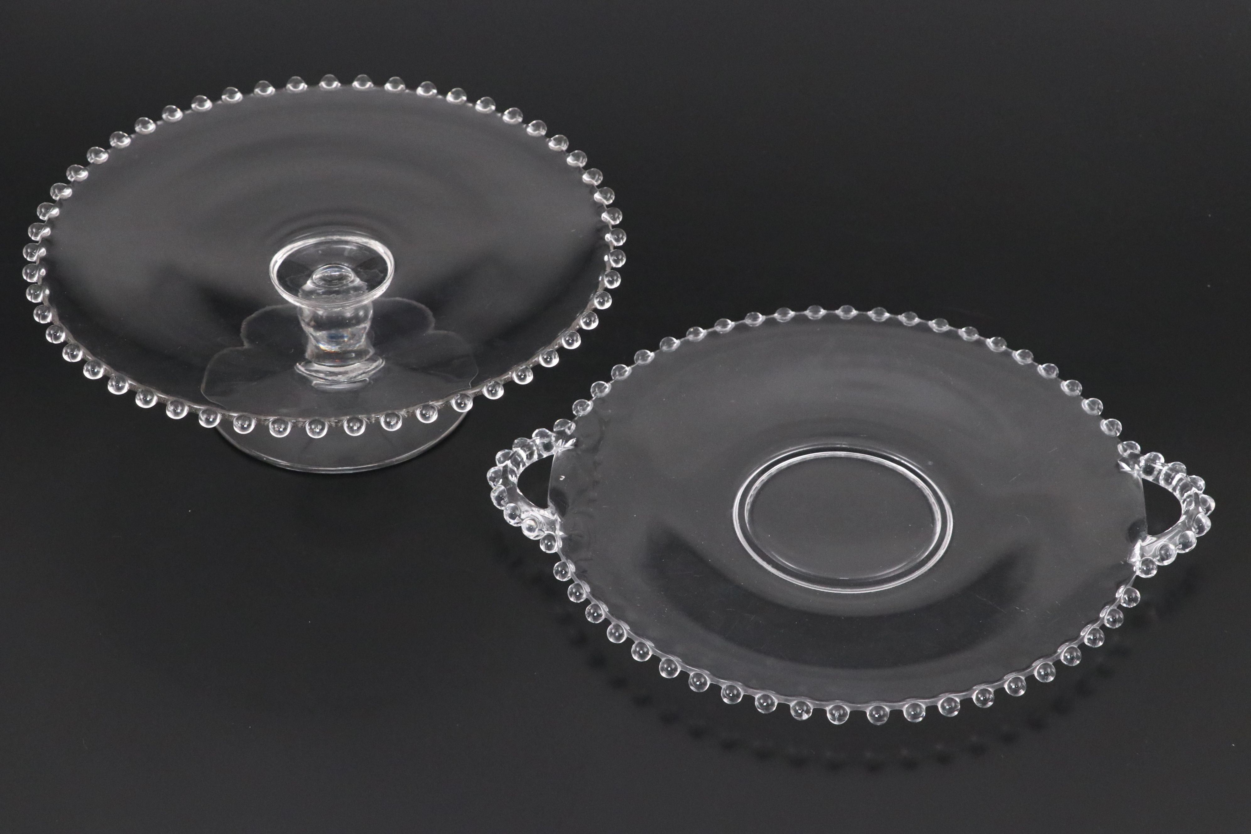 Imperial Glass "Candlewick Clear" Dinnerware and Table Accessories