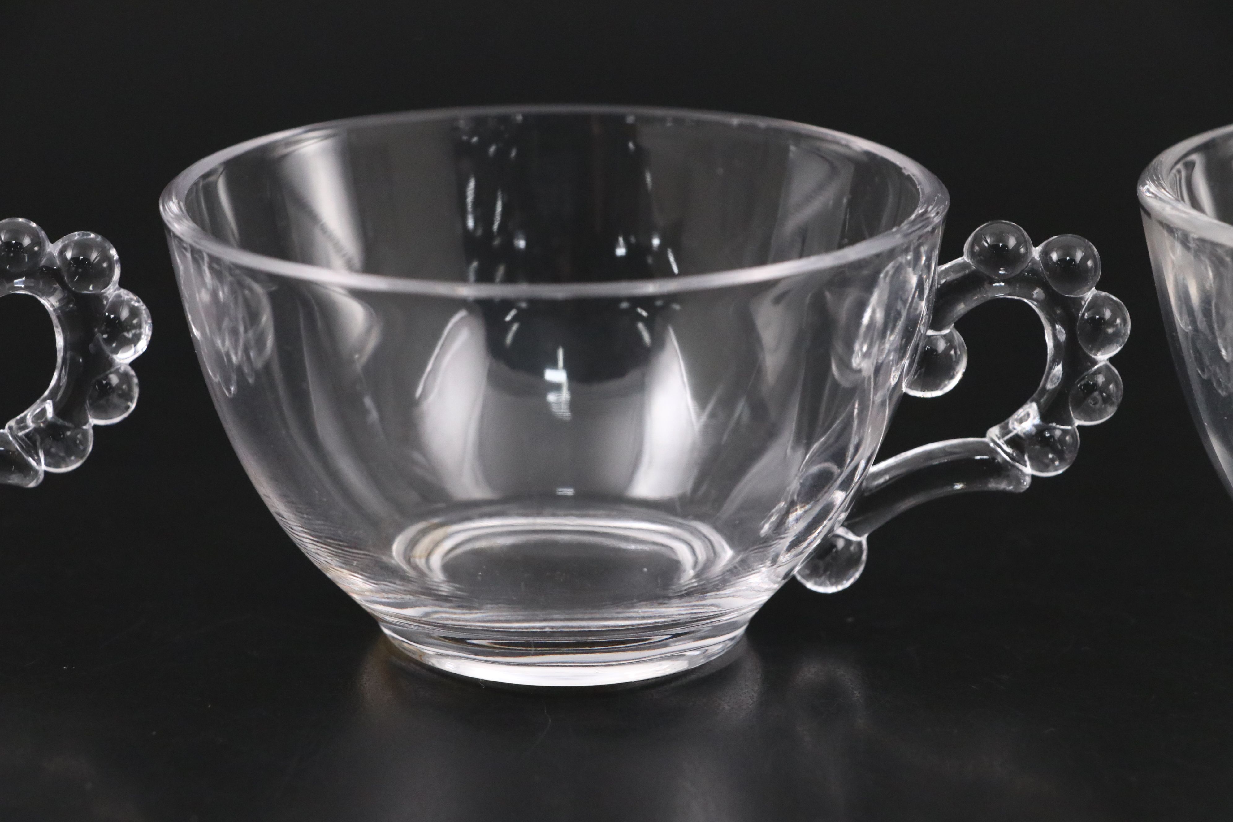 Imperial Glass "Candlewick Clear" Dinnerware and Table Accessories