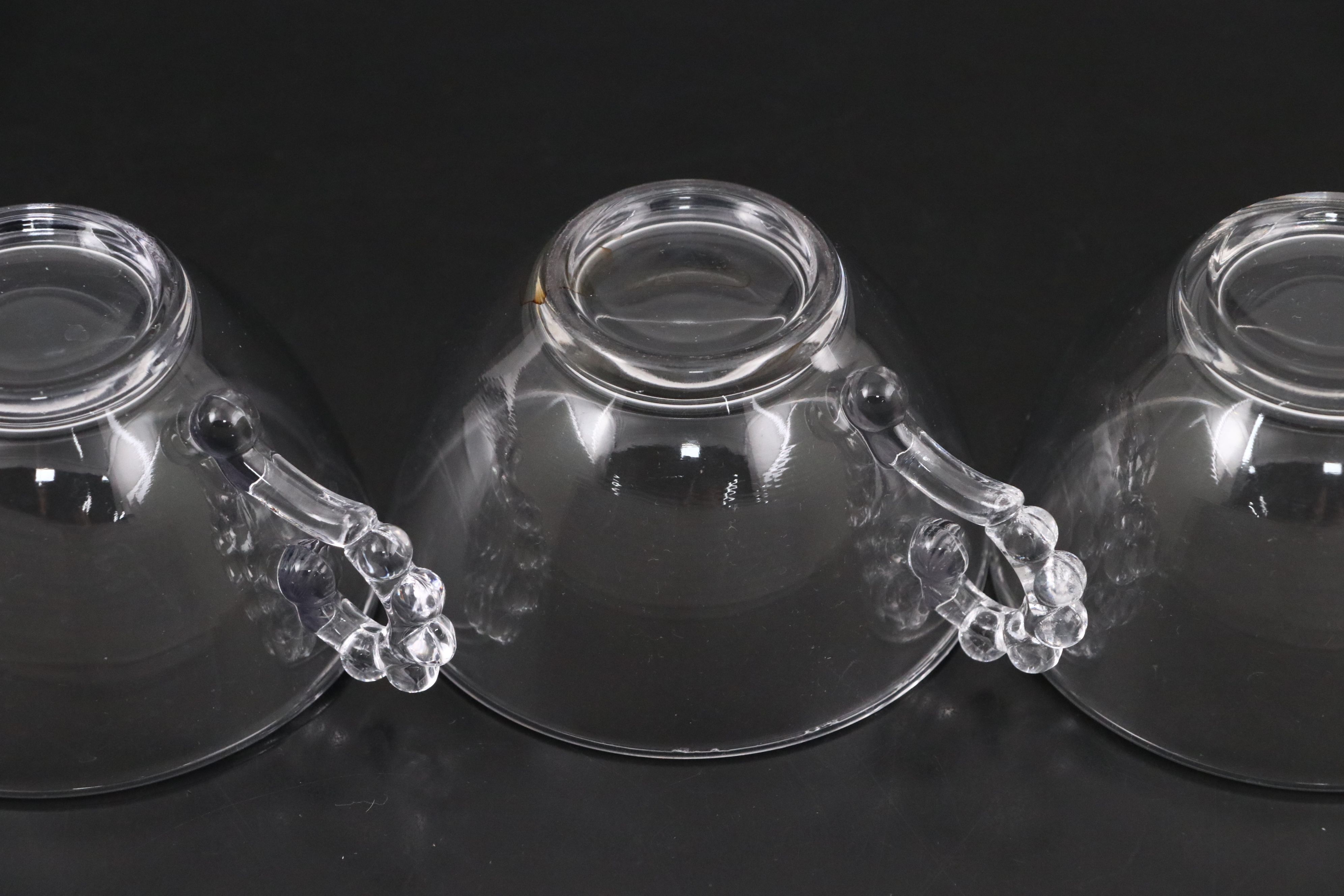 Imperial Glass "Candlewick Clear" Dinnerware and Table Accessories