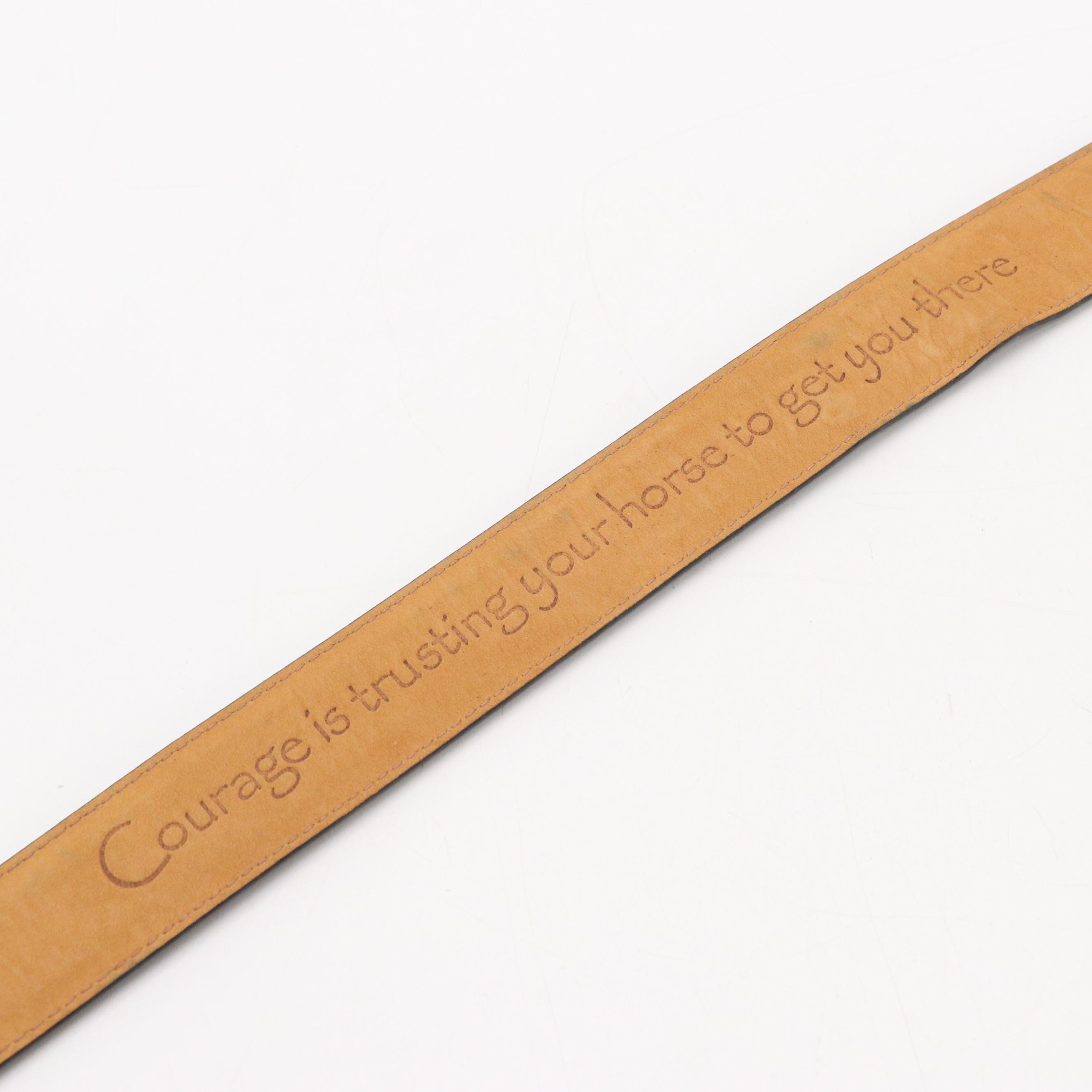 Men's Tony Lama, Ariat, Old Navy, and Target Leather Belts