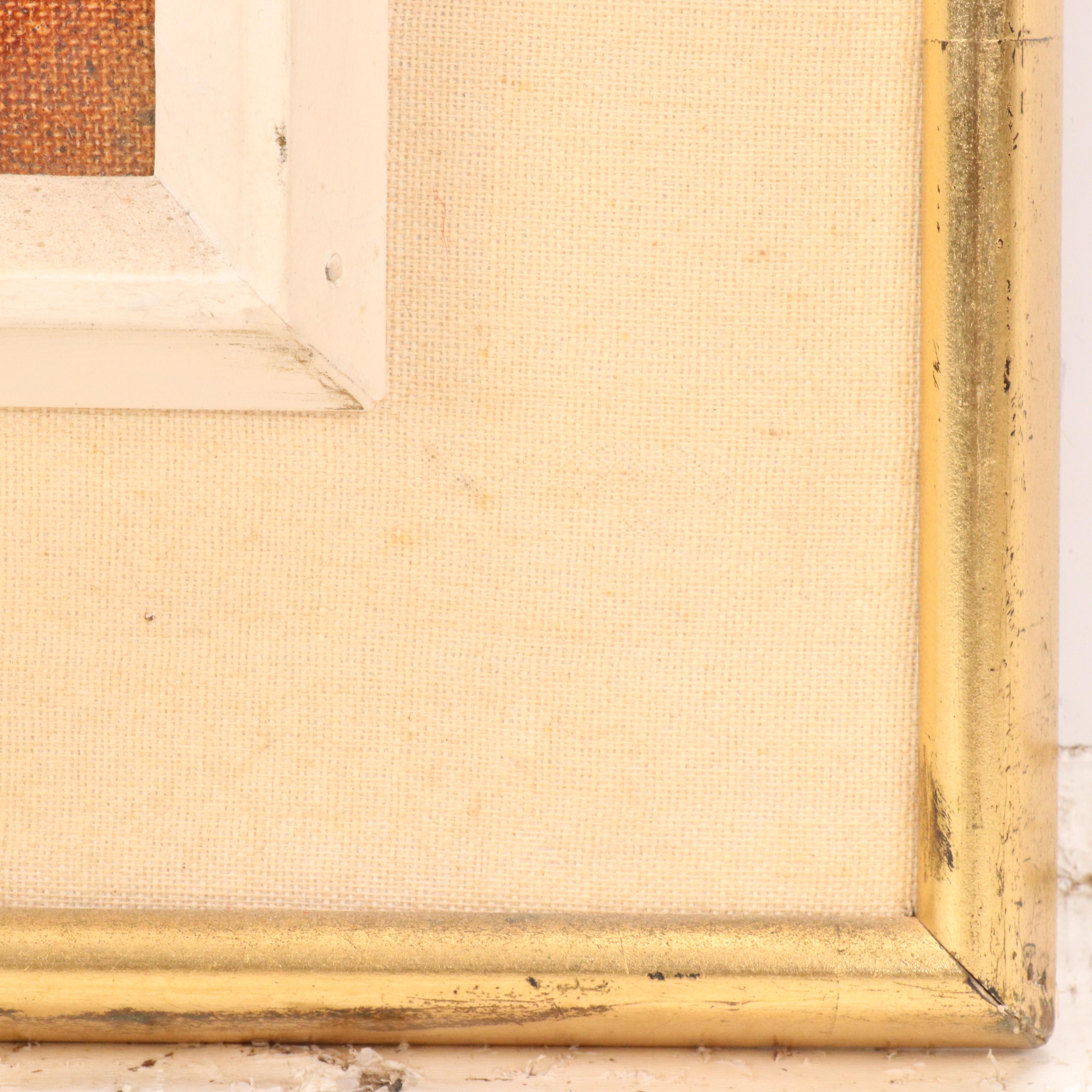 Impasto Floral Still Life Oil Painting, Mid-20th Century