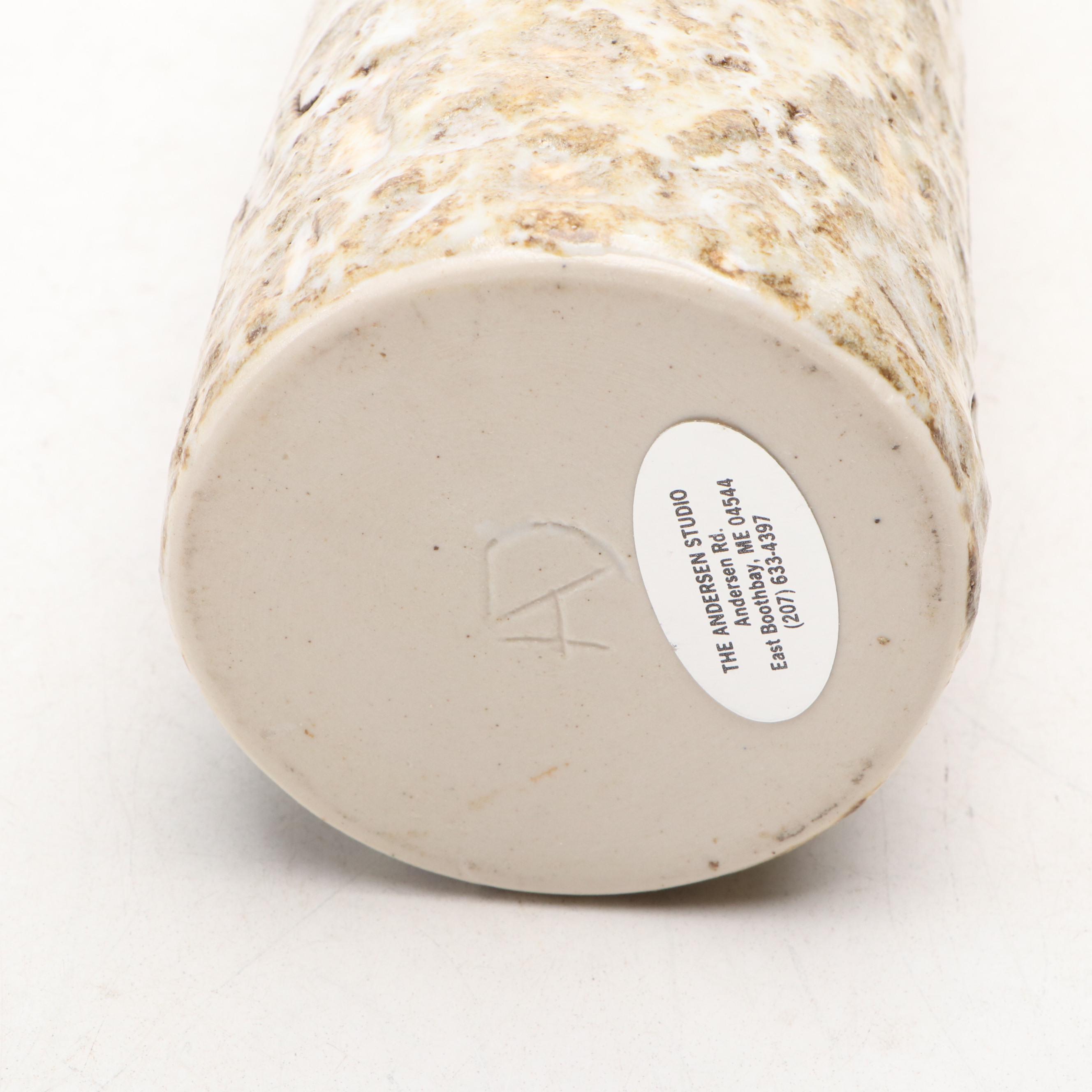 The Andersen Studio Art Pottery Vase with More Ceramic Tableware