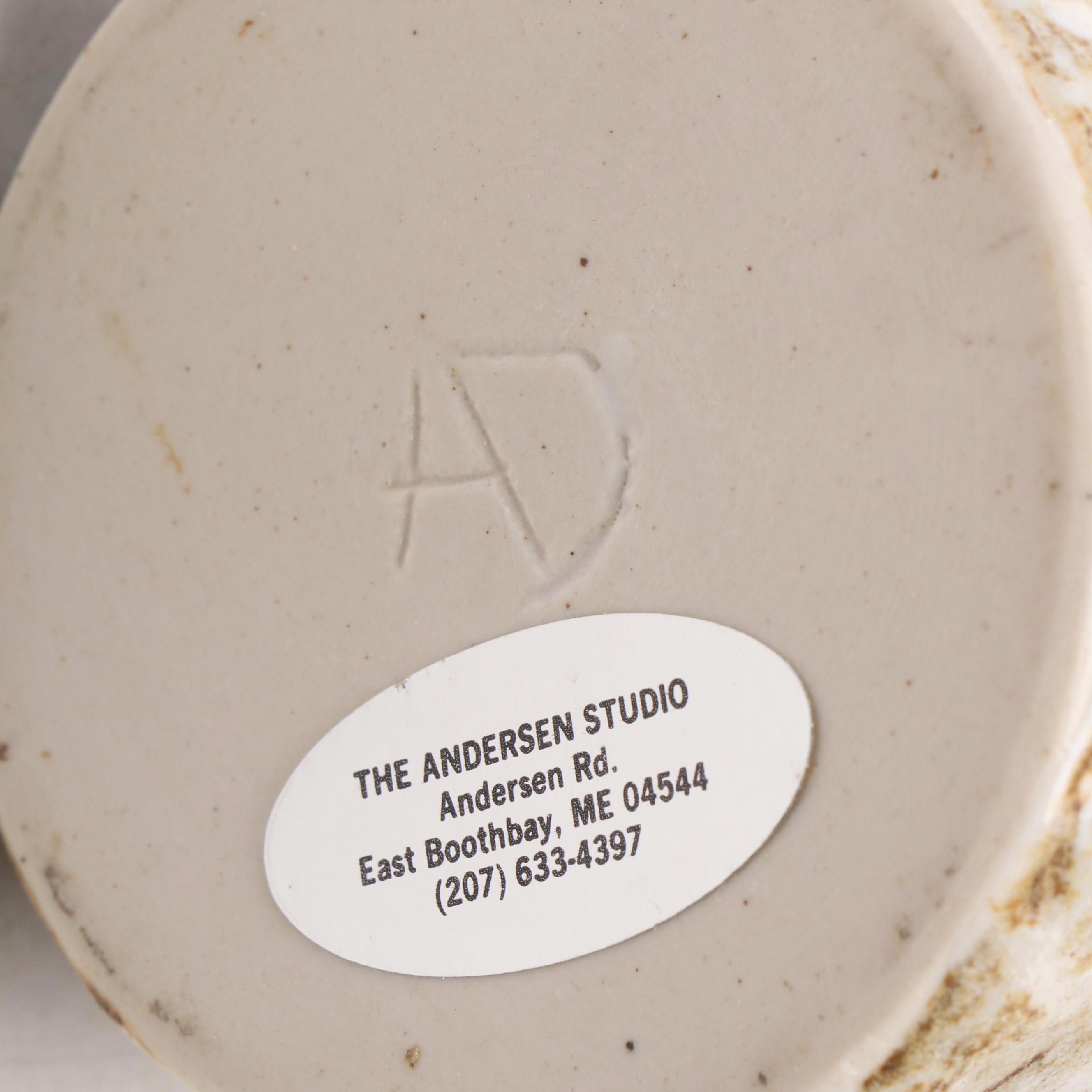 The Andersen Studio Art Pottery Vase with More Ceramic Tableware