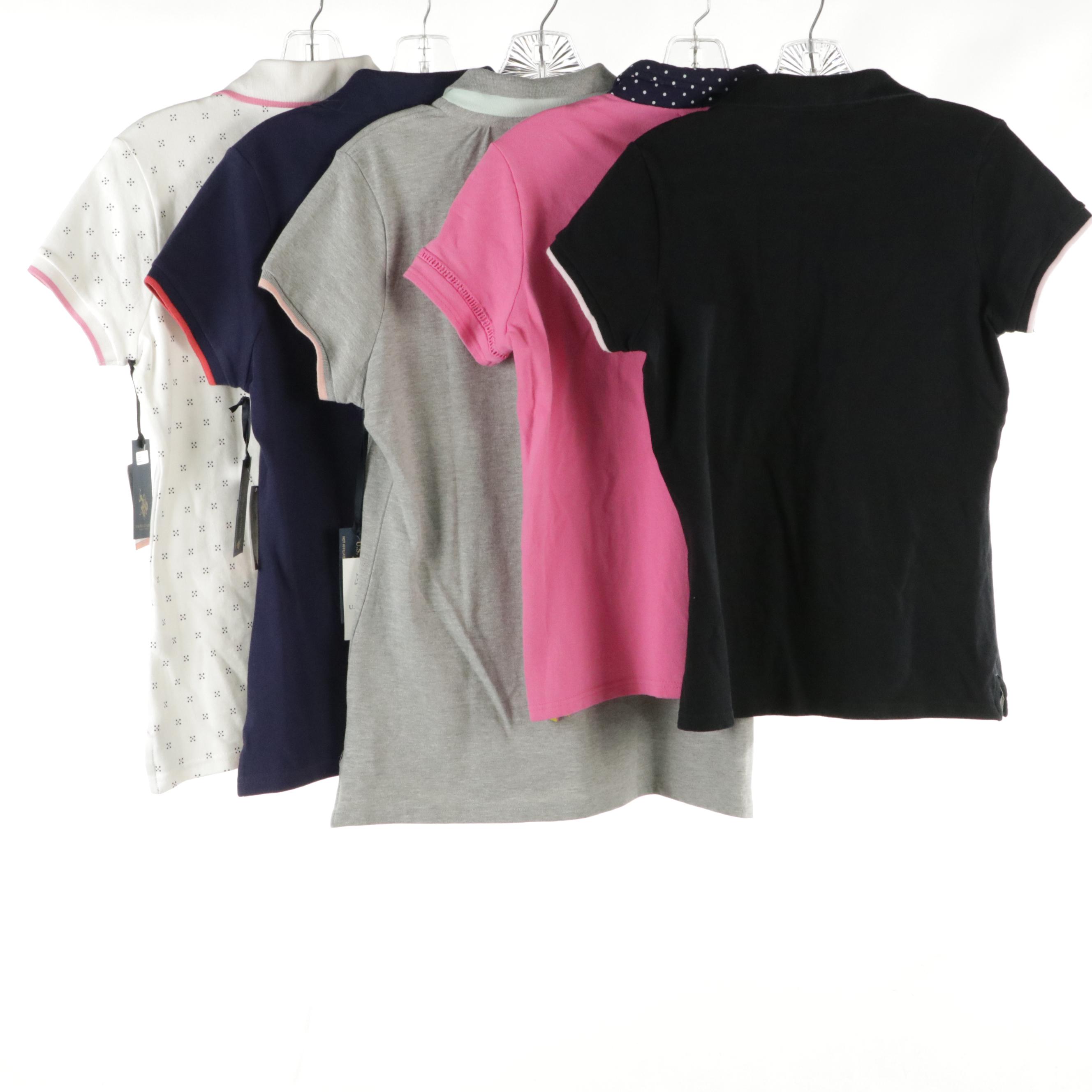 US Polo Association Short Sleeve Polo Shirts in Cotton, With Tags