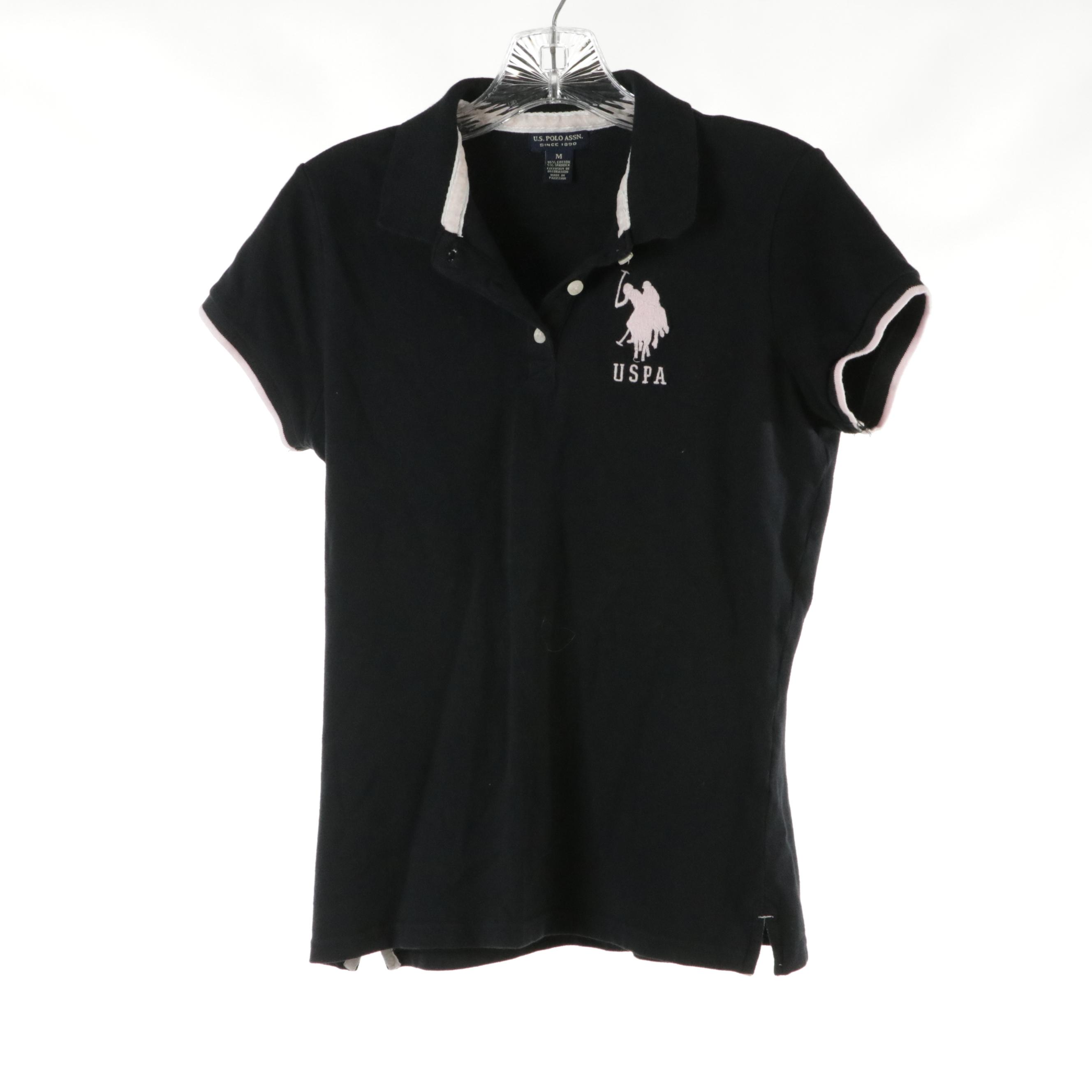 US Polo Association Short Sleeve Polo Shirts in Cotton, With Tags