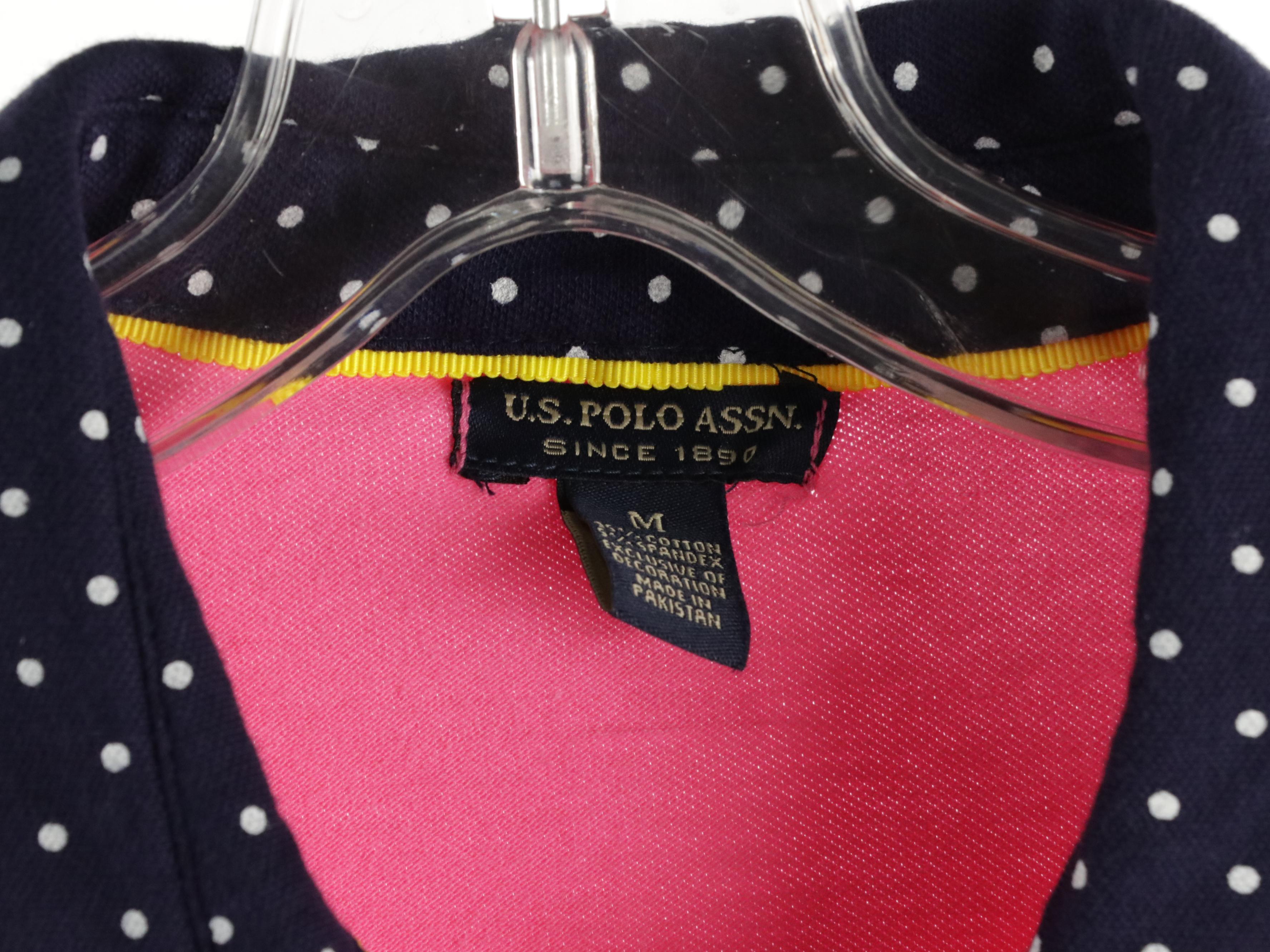 US Polo Association Short Sleeve Polo Shirts in Cotton, With Tags