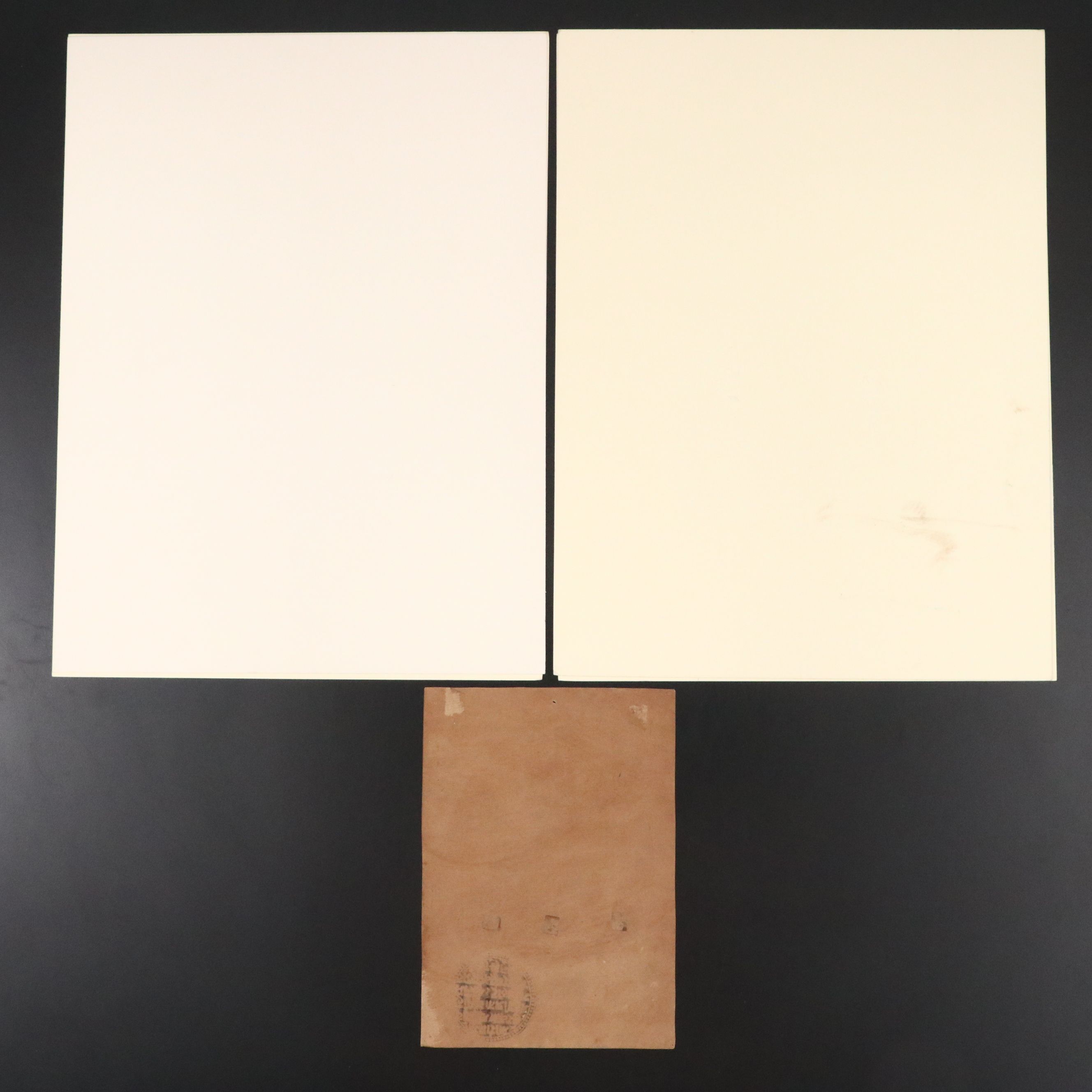 Antique Mughal Indian Illuminated Manuscript Pages