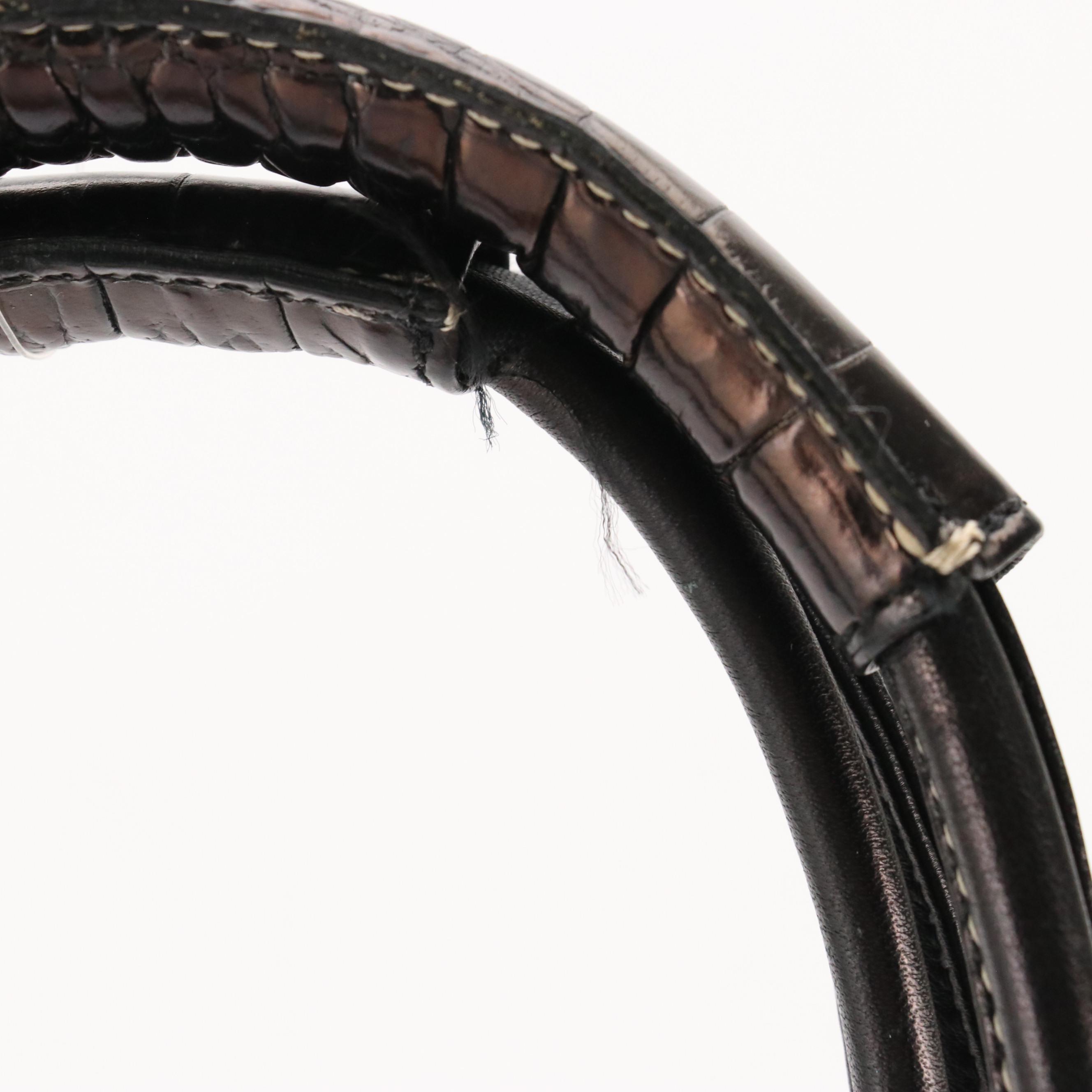 Brighton Tye Woven Raffia Shoulder Bag and Petunia Floral Textile Tote w/ Boxes