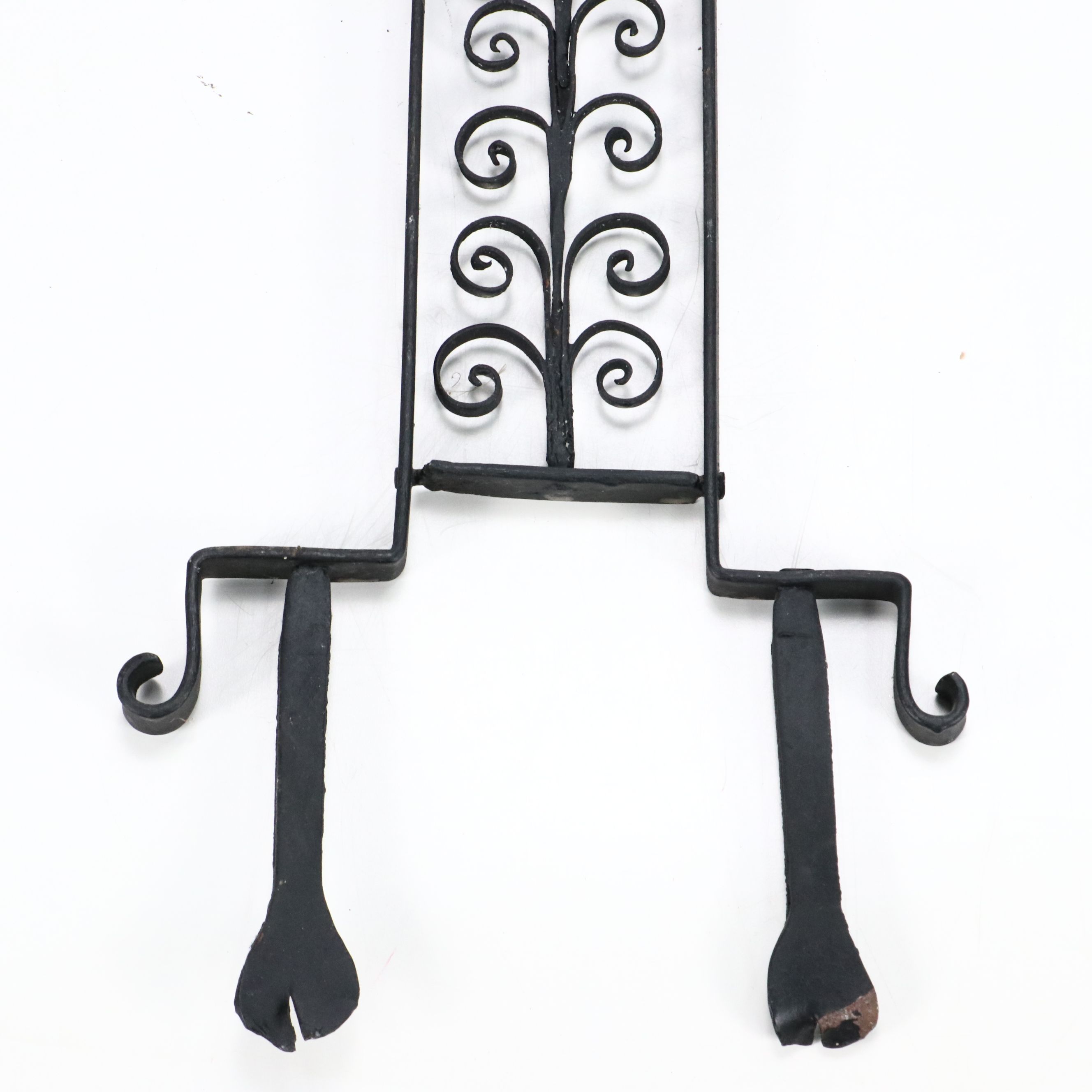 Folk Art Cast Iron Rooster Weather Vane