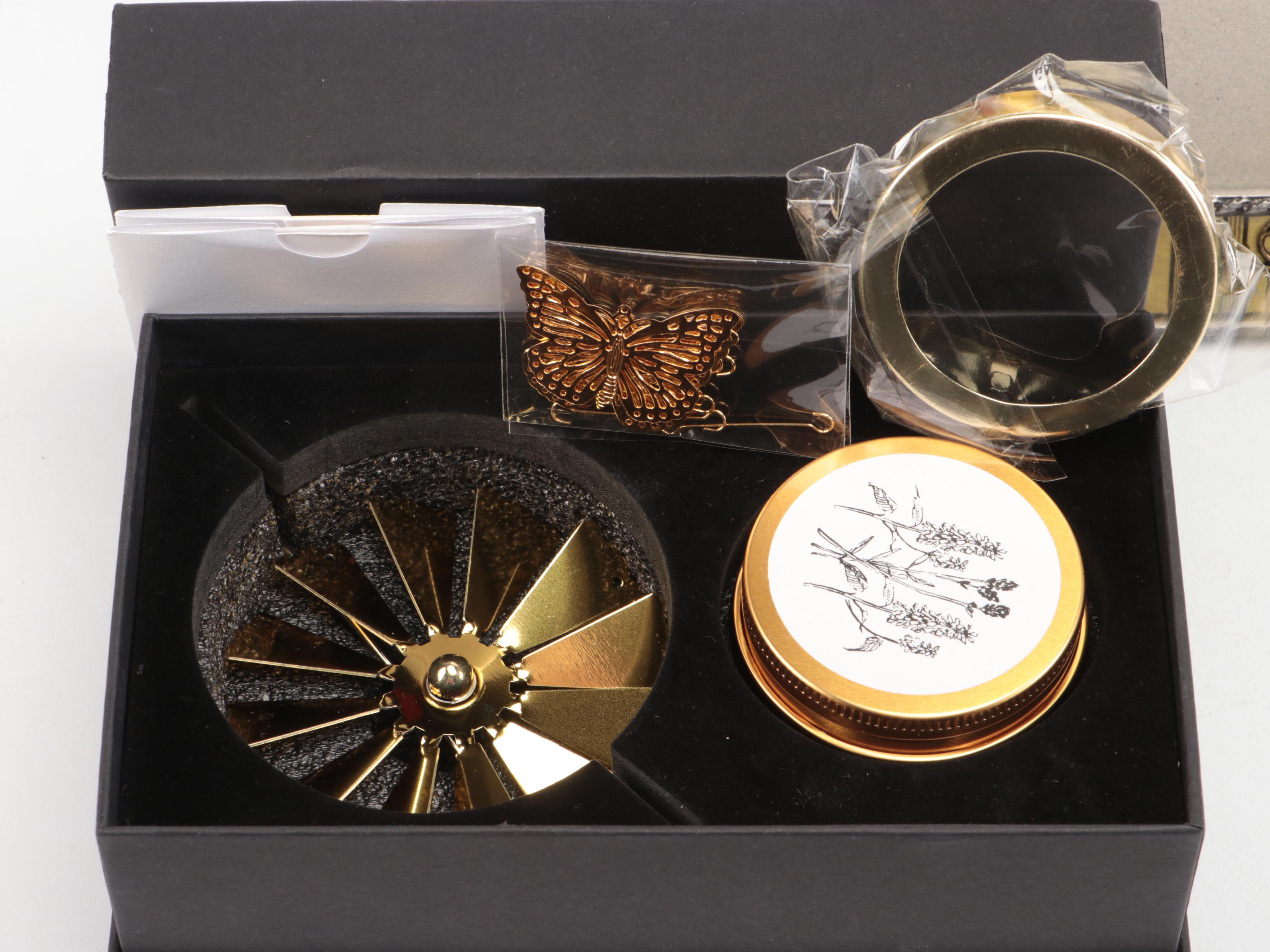 Charm Beads with Travel Jewelry Boxes and Other Décor