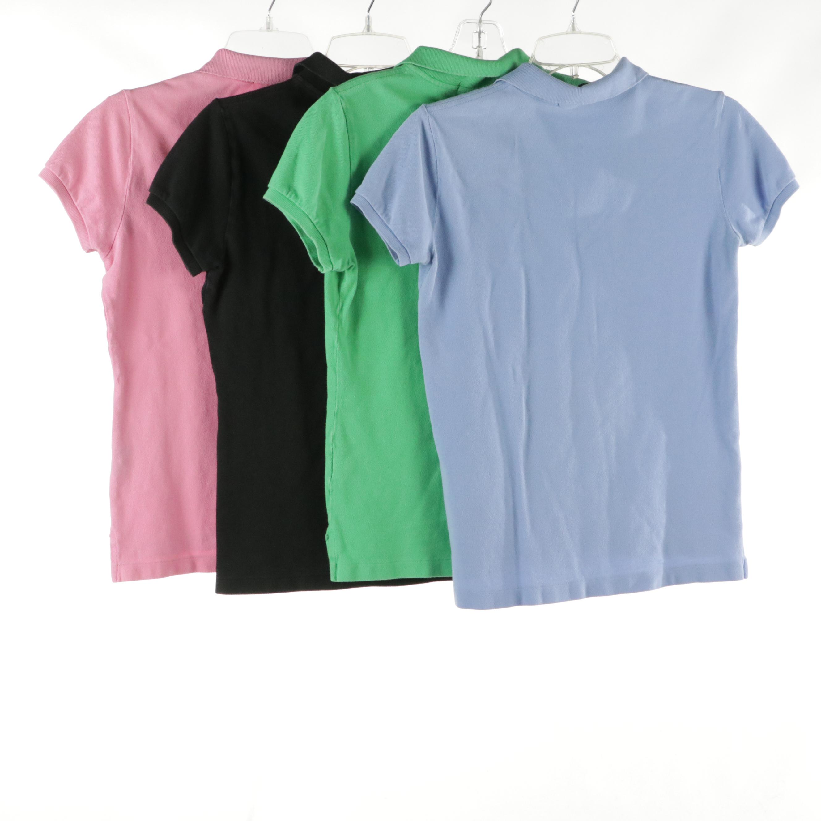 Ralph Lauren "The Skinny" and "Classic" Short Sleeve Polo Shirts in Cotton
