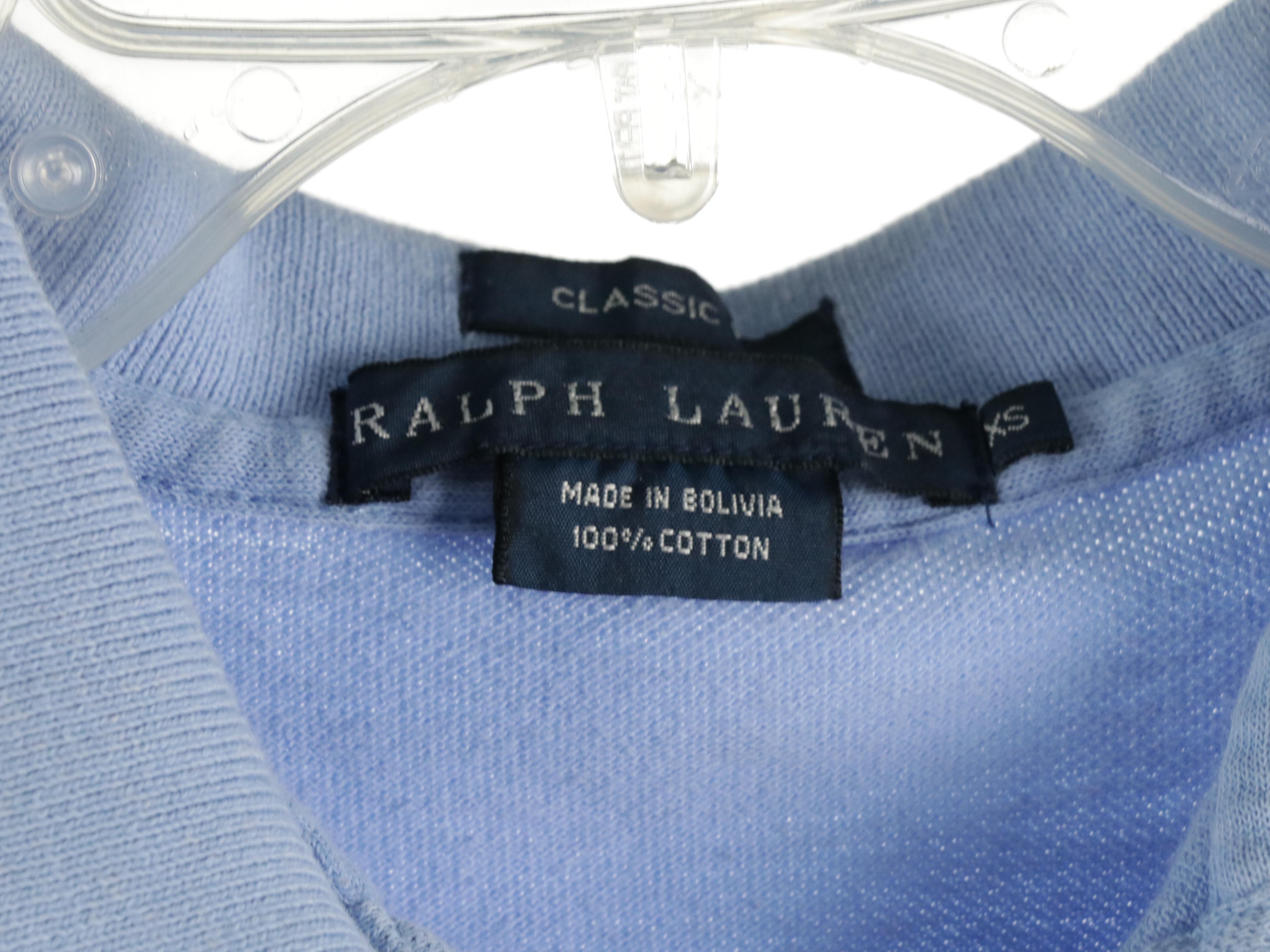 Ralph Lauren "The Skinny" and "Classic" Short Sleeve Polo Shirts in Cotton