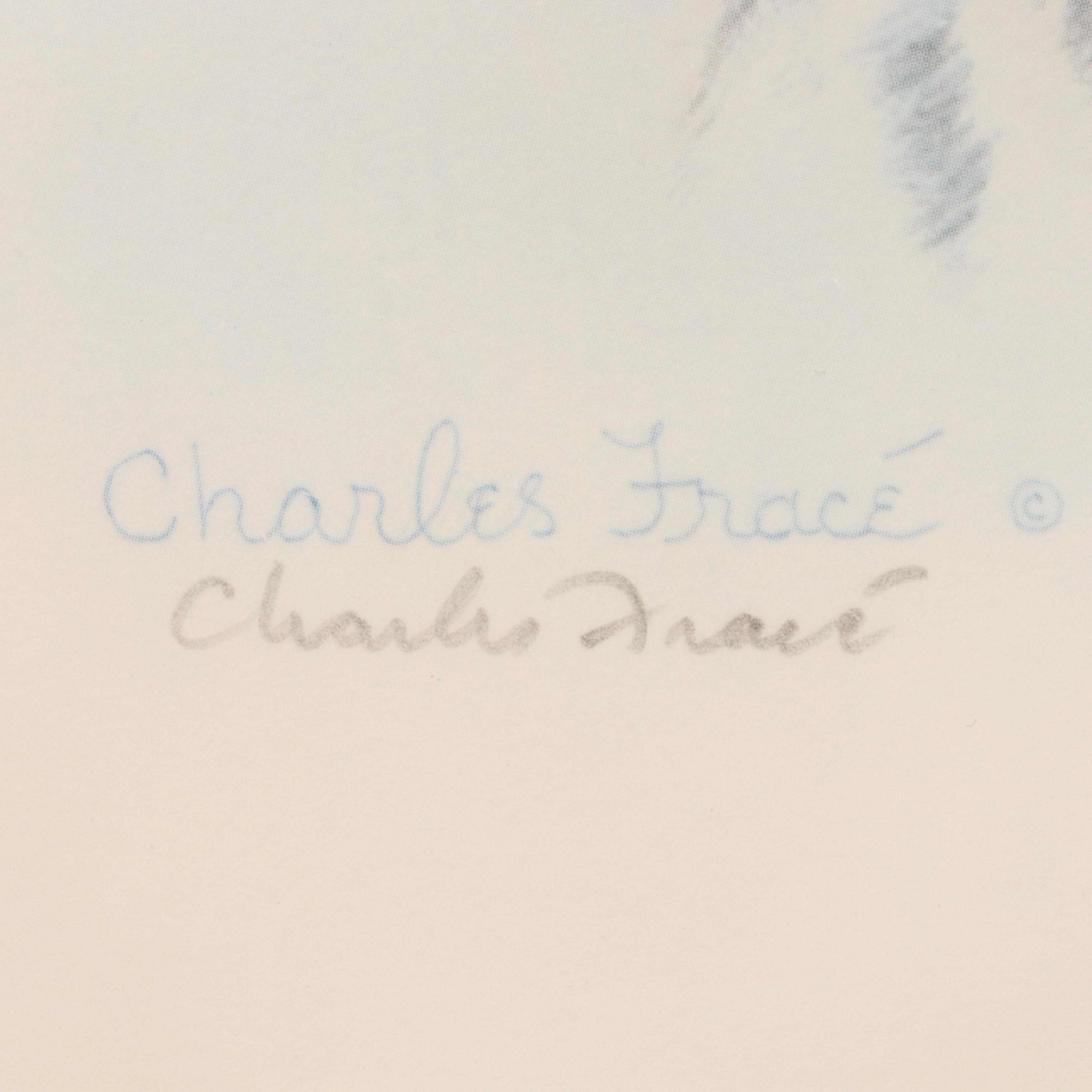 Charles Fracé Offset Lithograph "African Leopard"