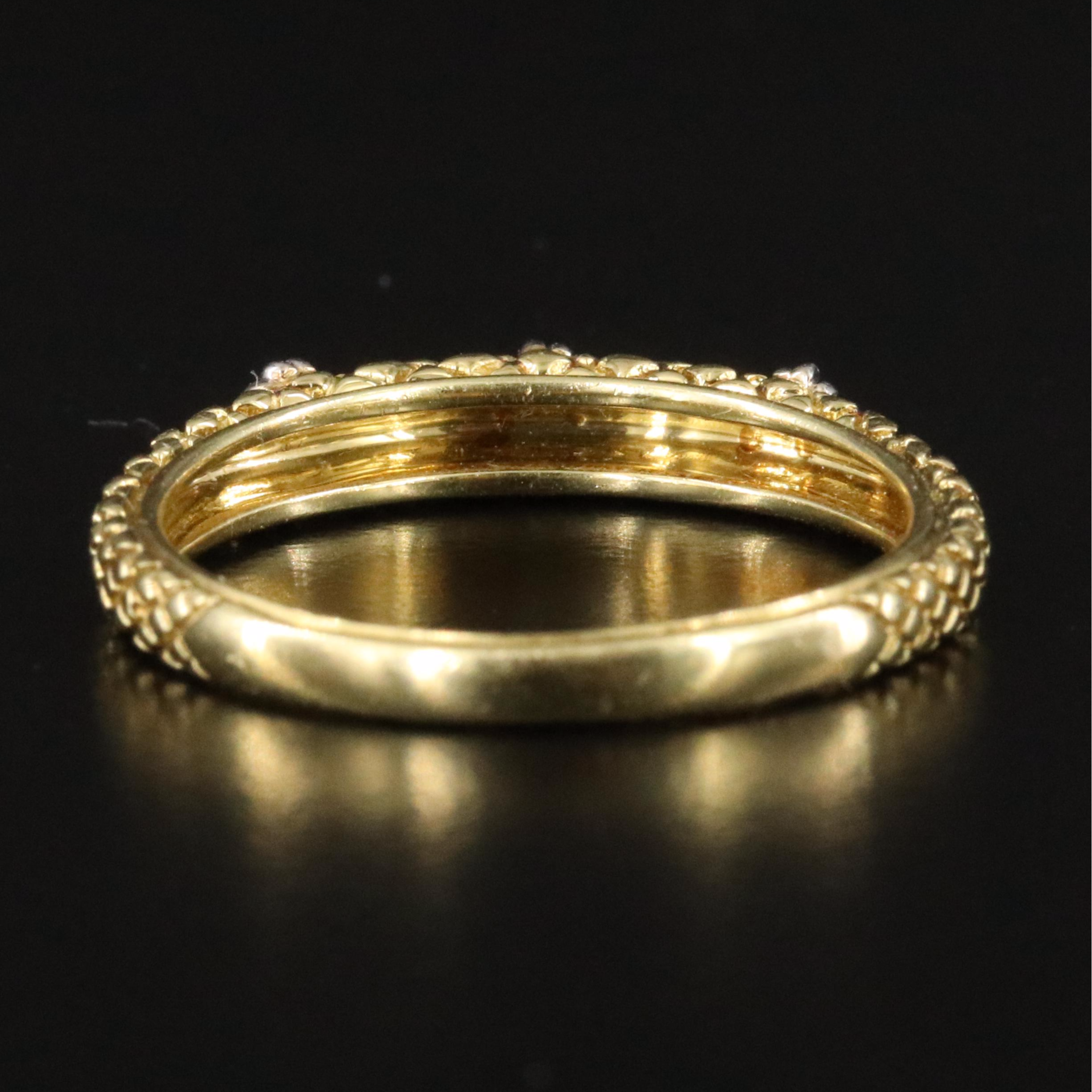 18K Two-Tone 0.05 CTW Diamond Ring