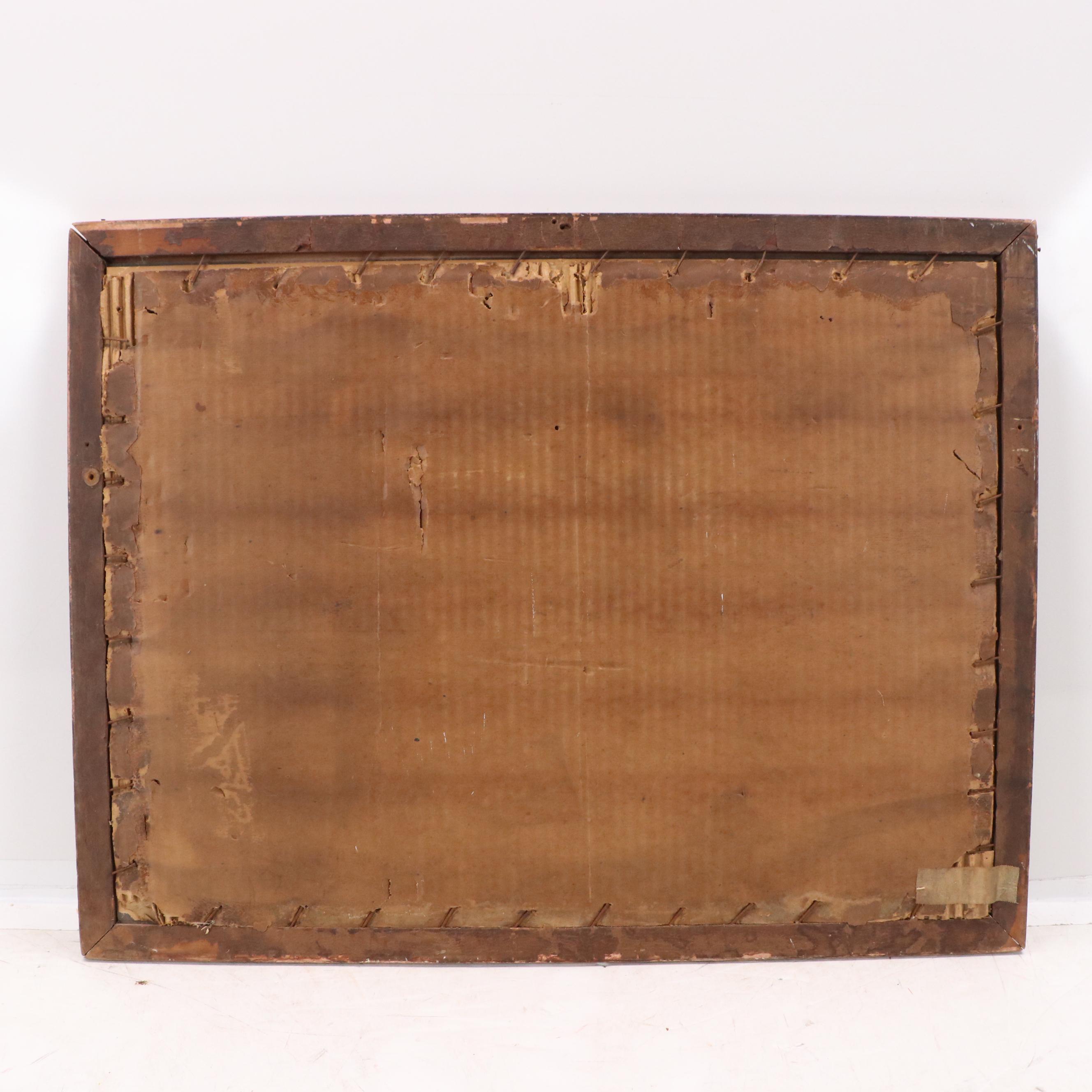 Hand-Colored Rotogravure "The Meeting of Dante and Beatrice" After Henry Holiday