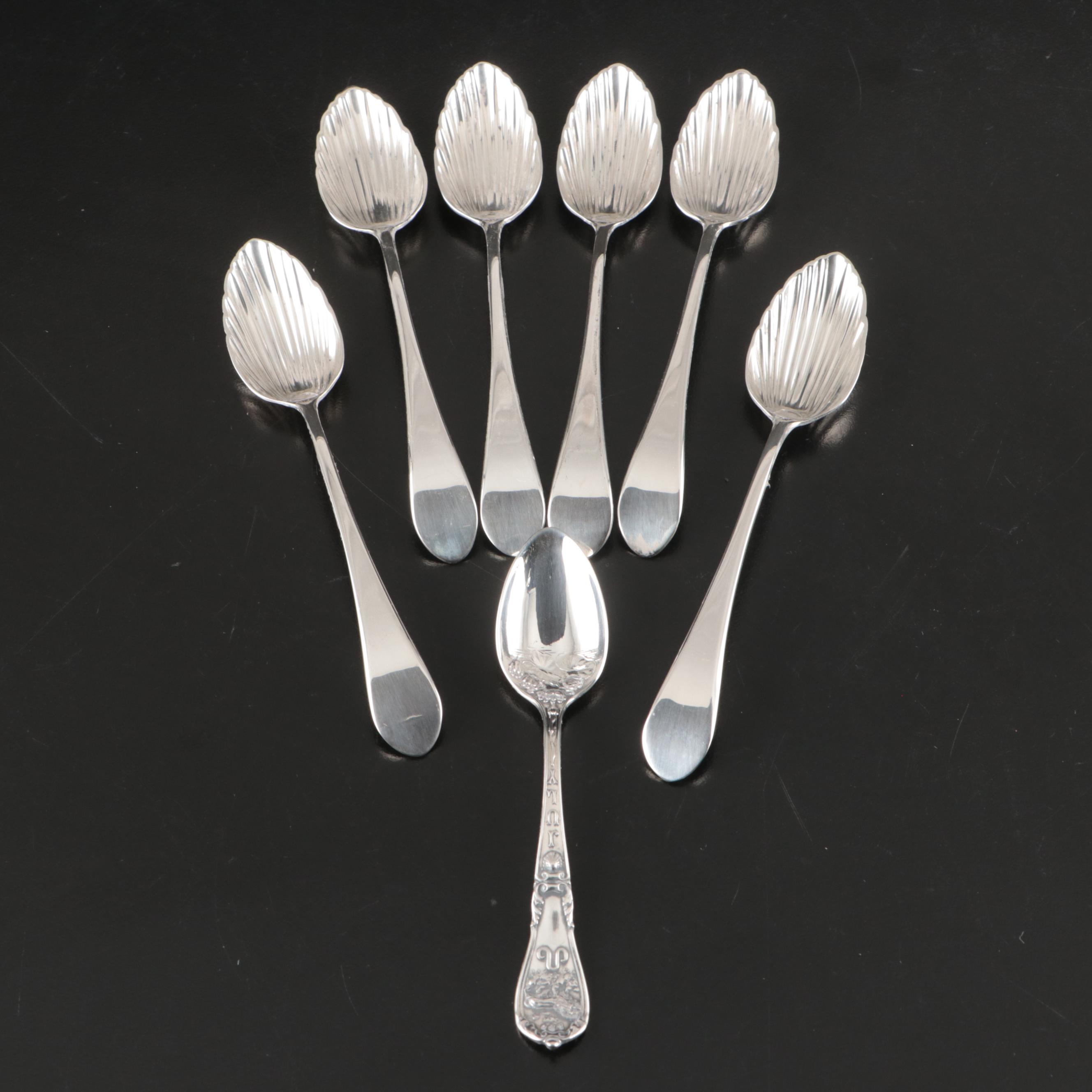 Gorham and Stieff Sterling Silver Collectible Spoons