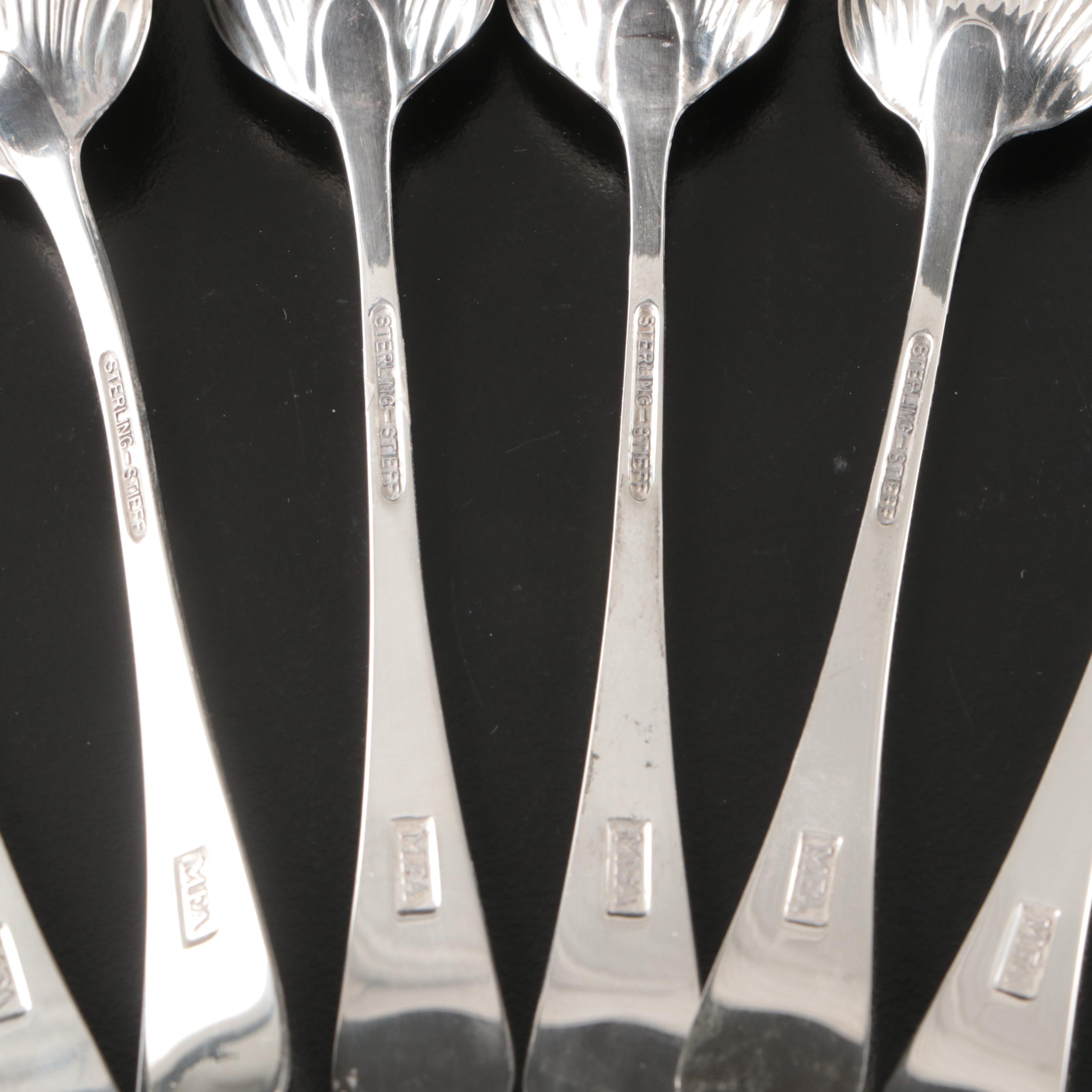 Gorham and Stieff Sterling Silver Collectible Spoons