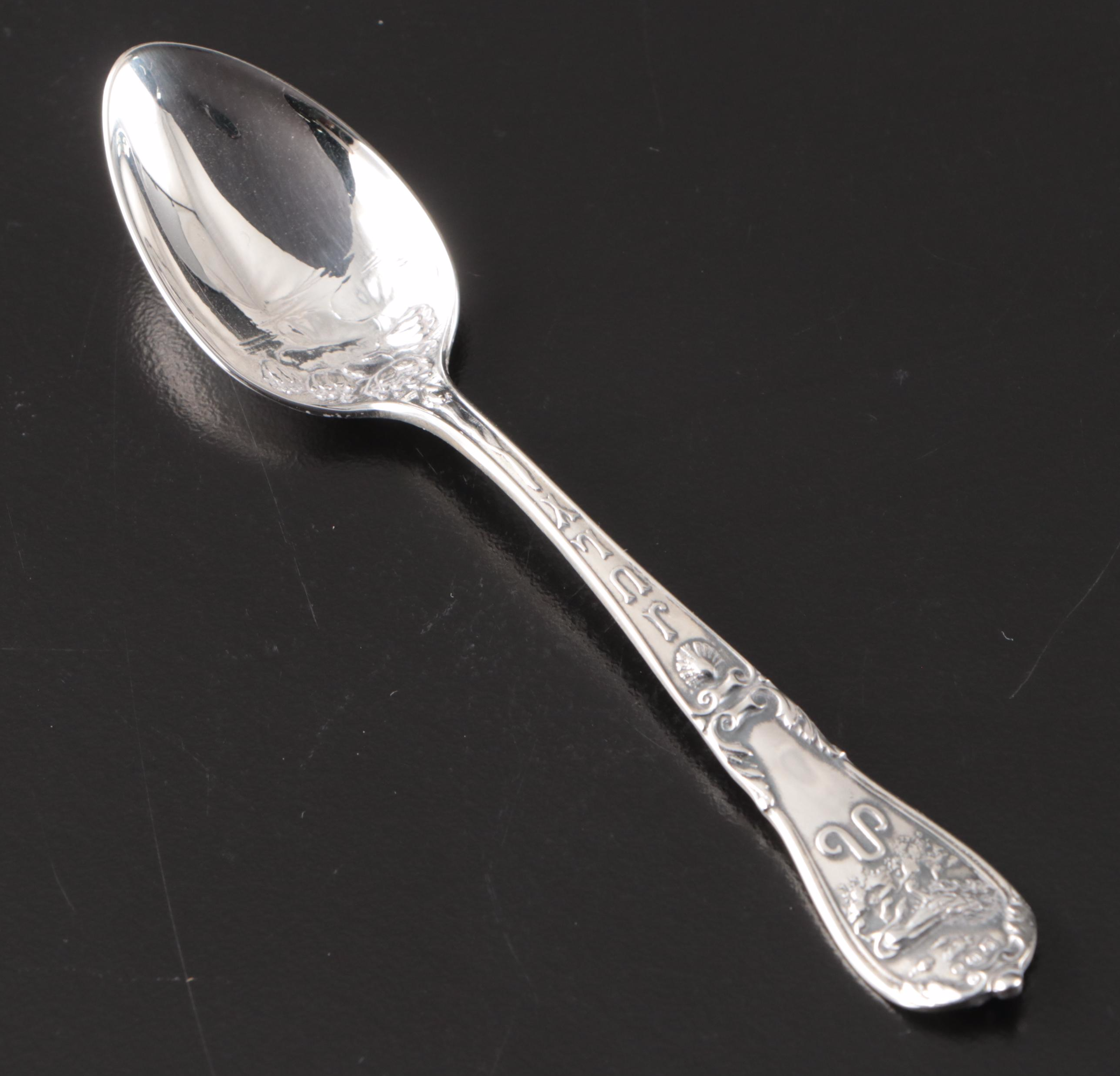 Gorham and Stieff Sterling Silver Collectible Spoons