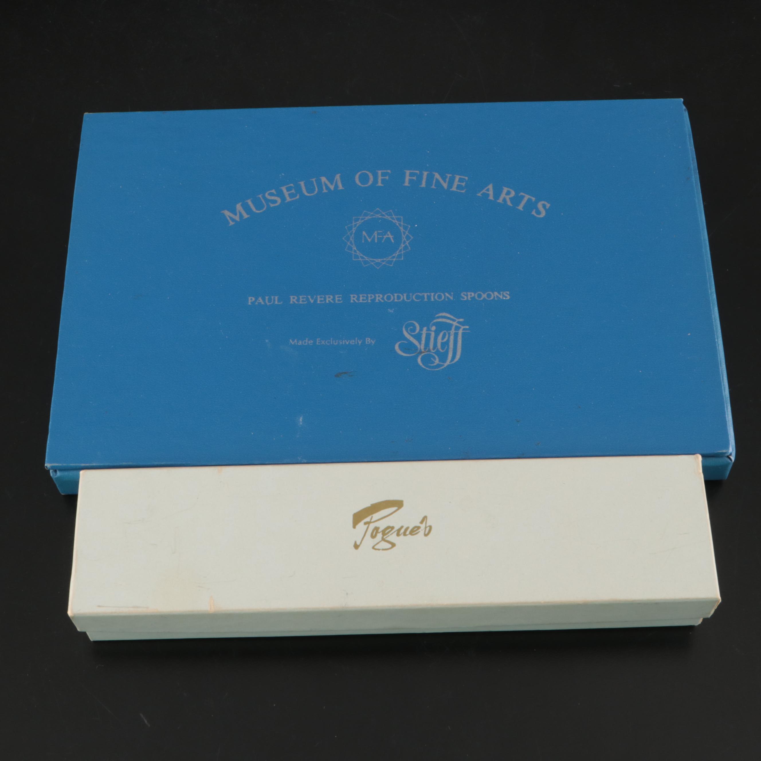 Gorham and Stieff Sterling Silver Collectible Spoons