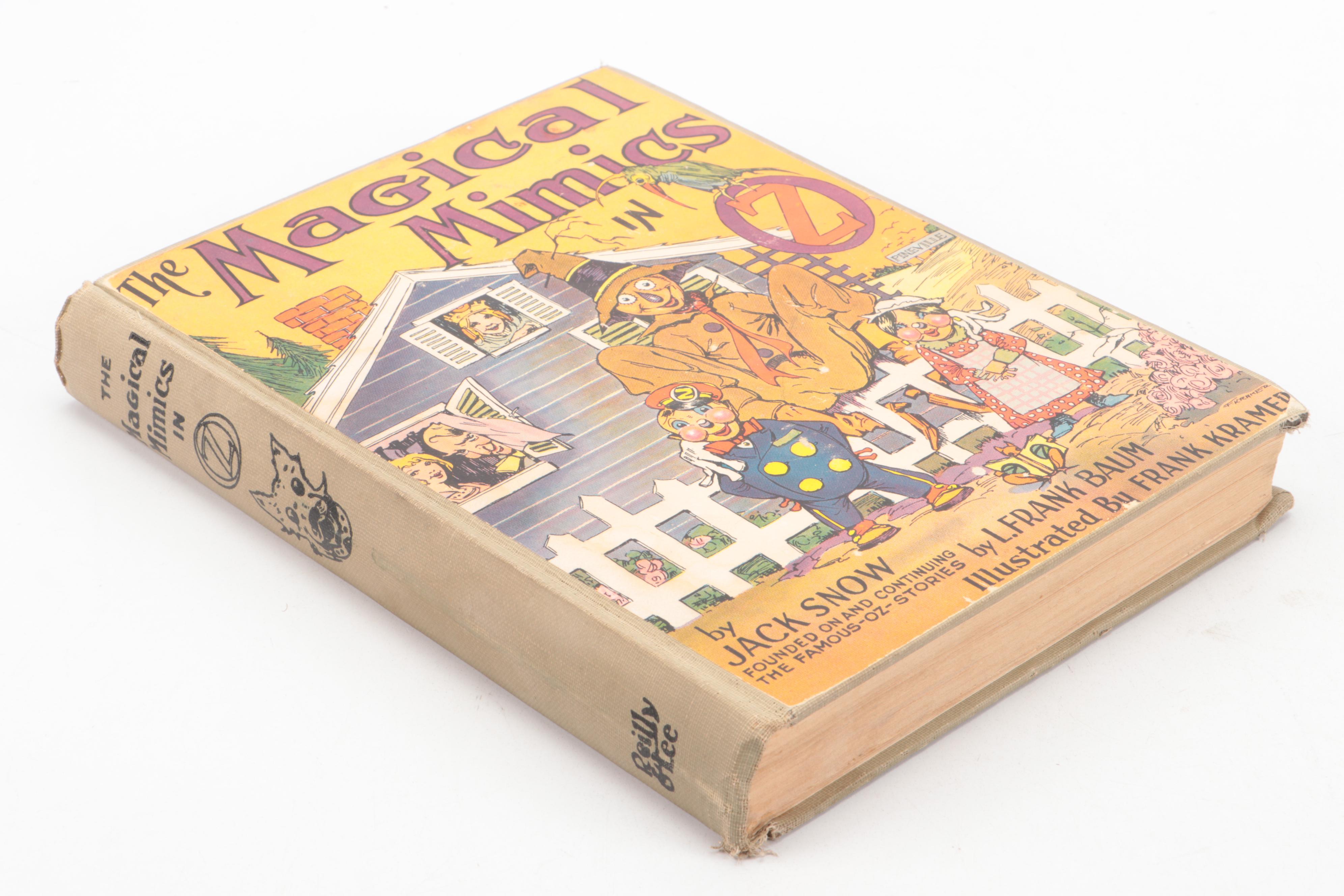 Frank Kramer Illustrated "The Magical Mimics in Oz" by Jack Snow, 1946