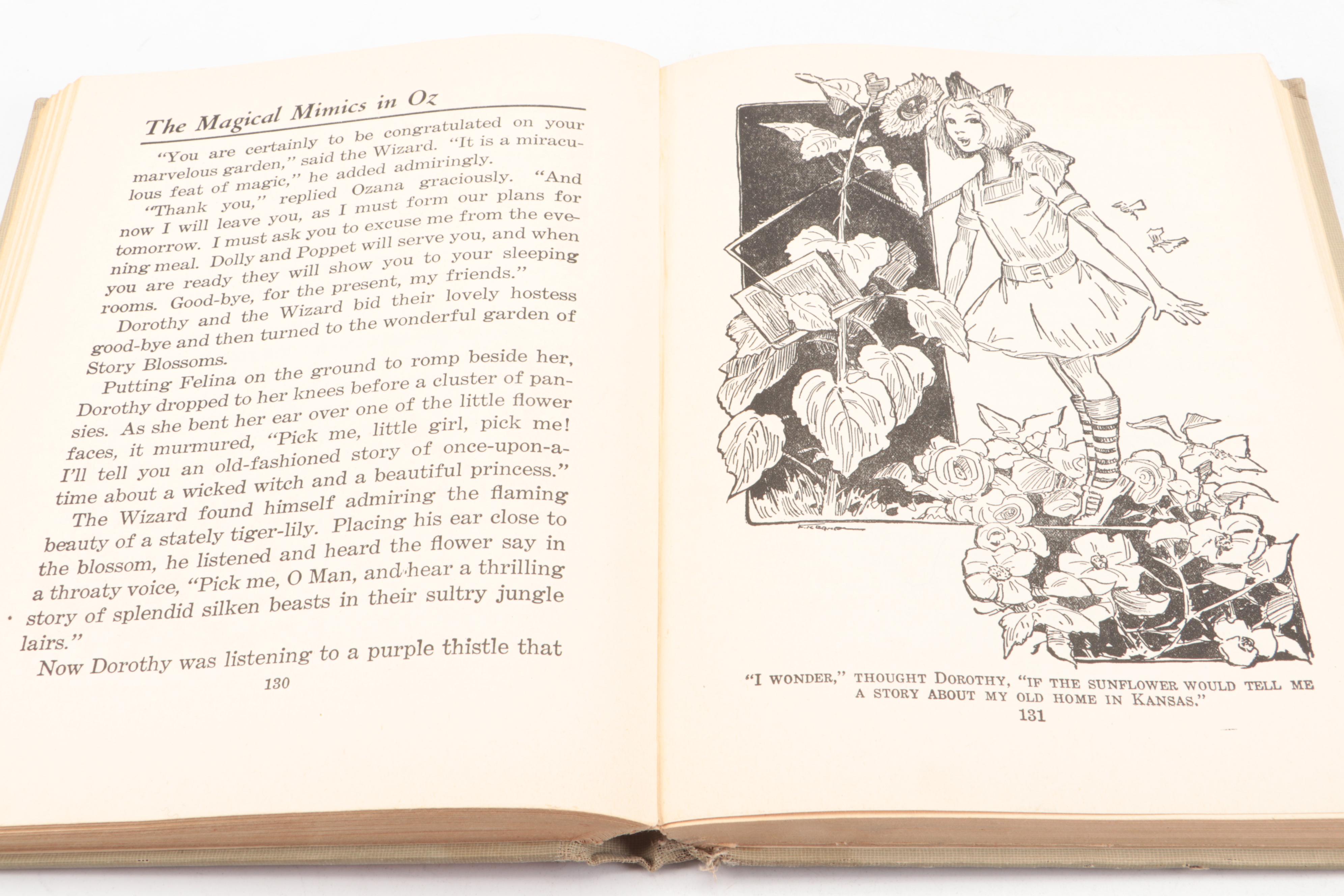 Frank Kramer Illustrated "The Magical Mimics in Oz" by Jack Snow, 1946