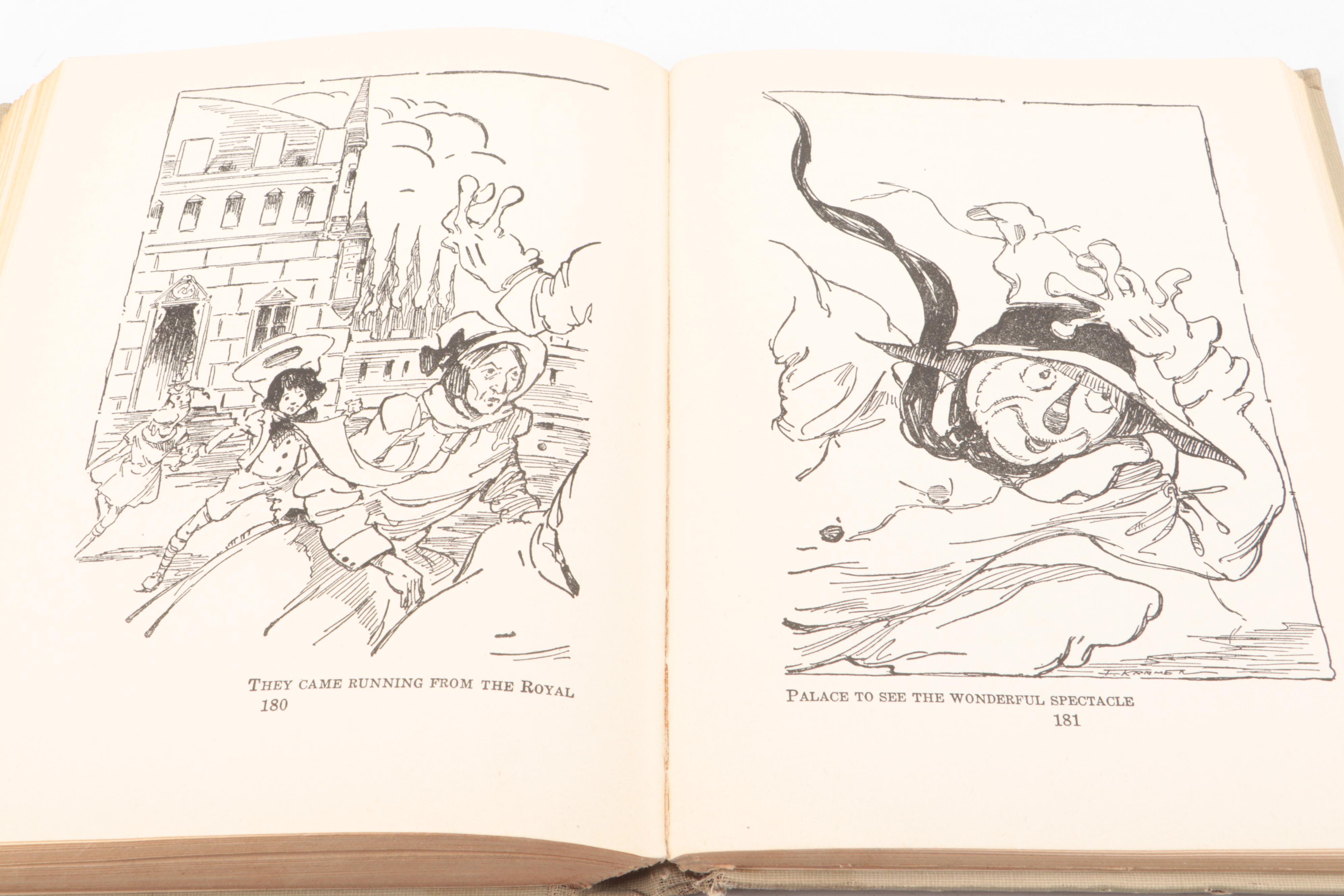 Frank Kramer Illustrated "The Magical Mimics in Oz" by Jack Snow, 1946