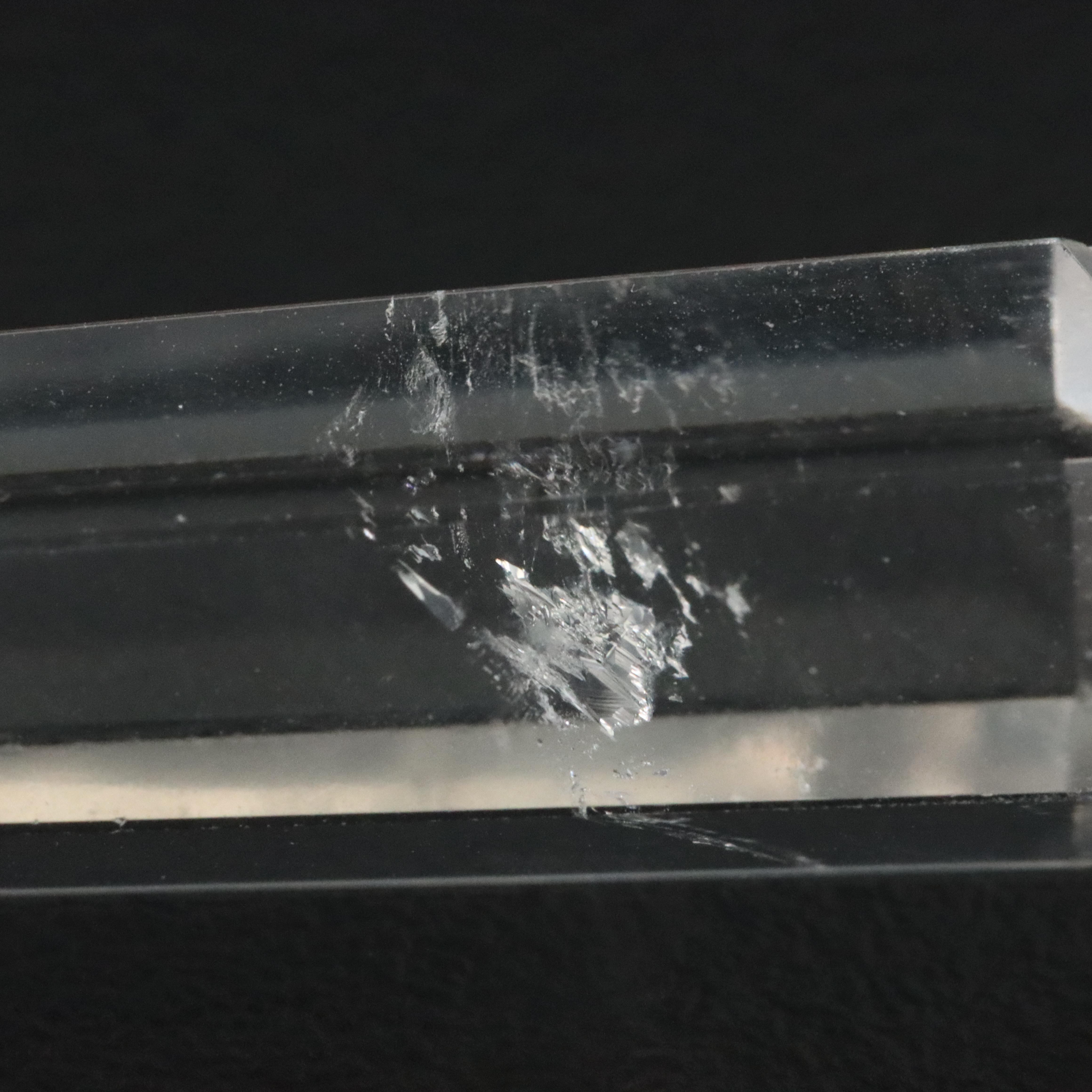 Sheryl Lowe Sterling Rock Crystal, Spinel and Diamond Necklace