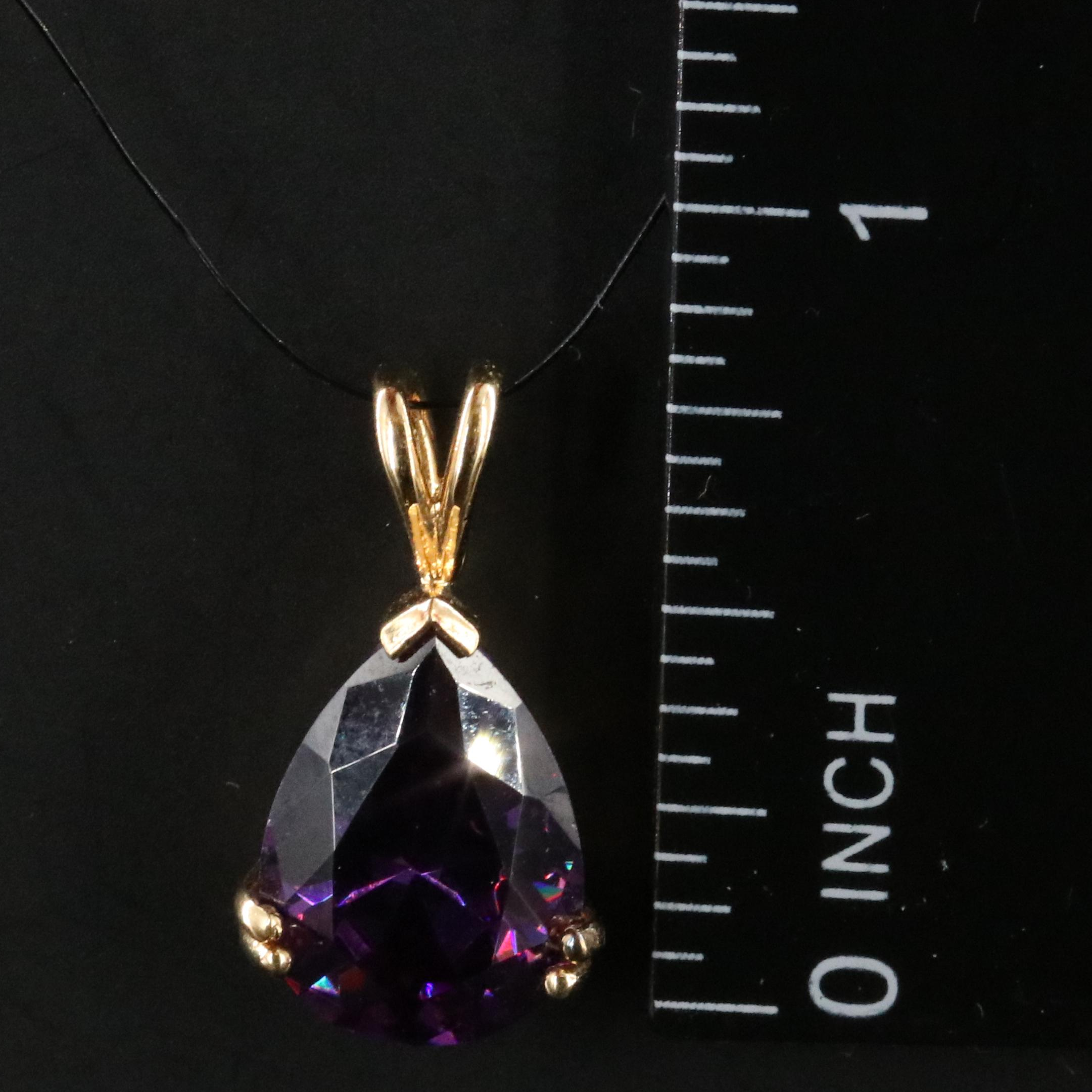 Sterling CZ Pendant