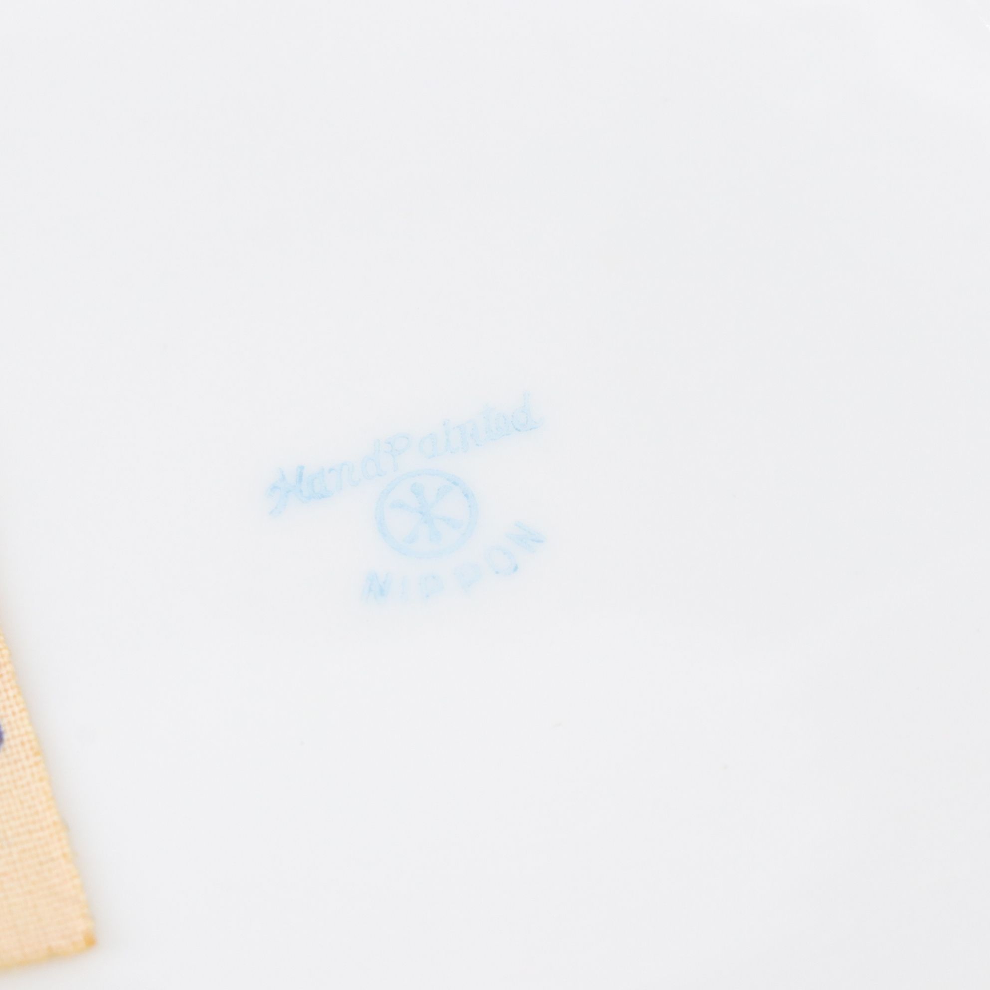 R. S. Germany White Carnation Pierced Plate and Other Gilt Porcelain Dishes