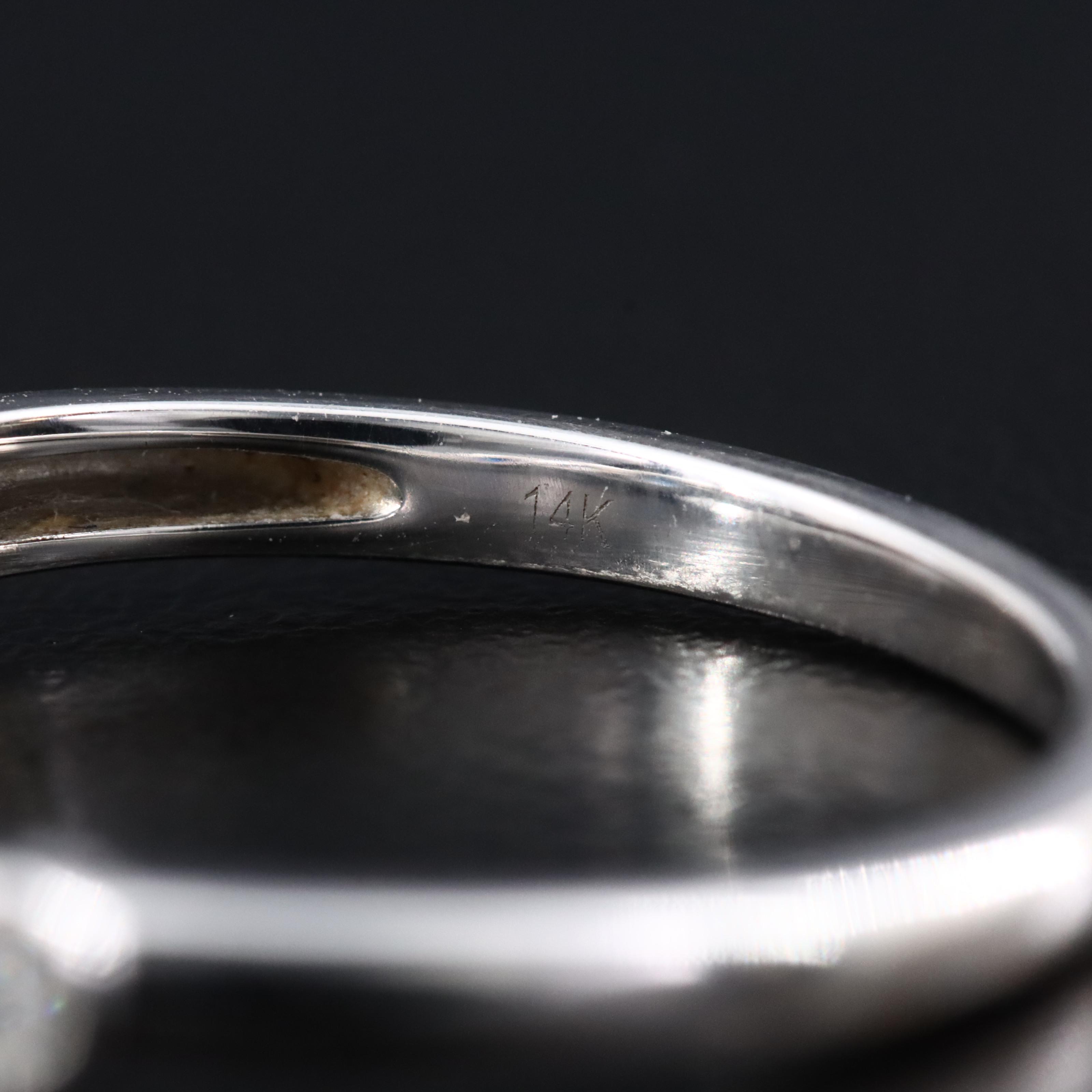 14K Sapphire and Diamond Ring