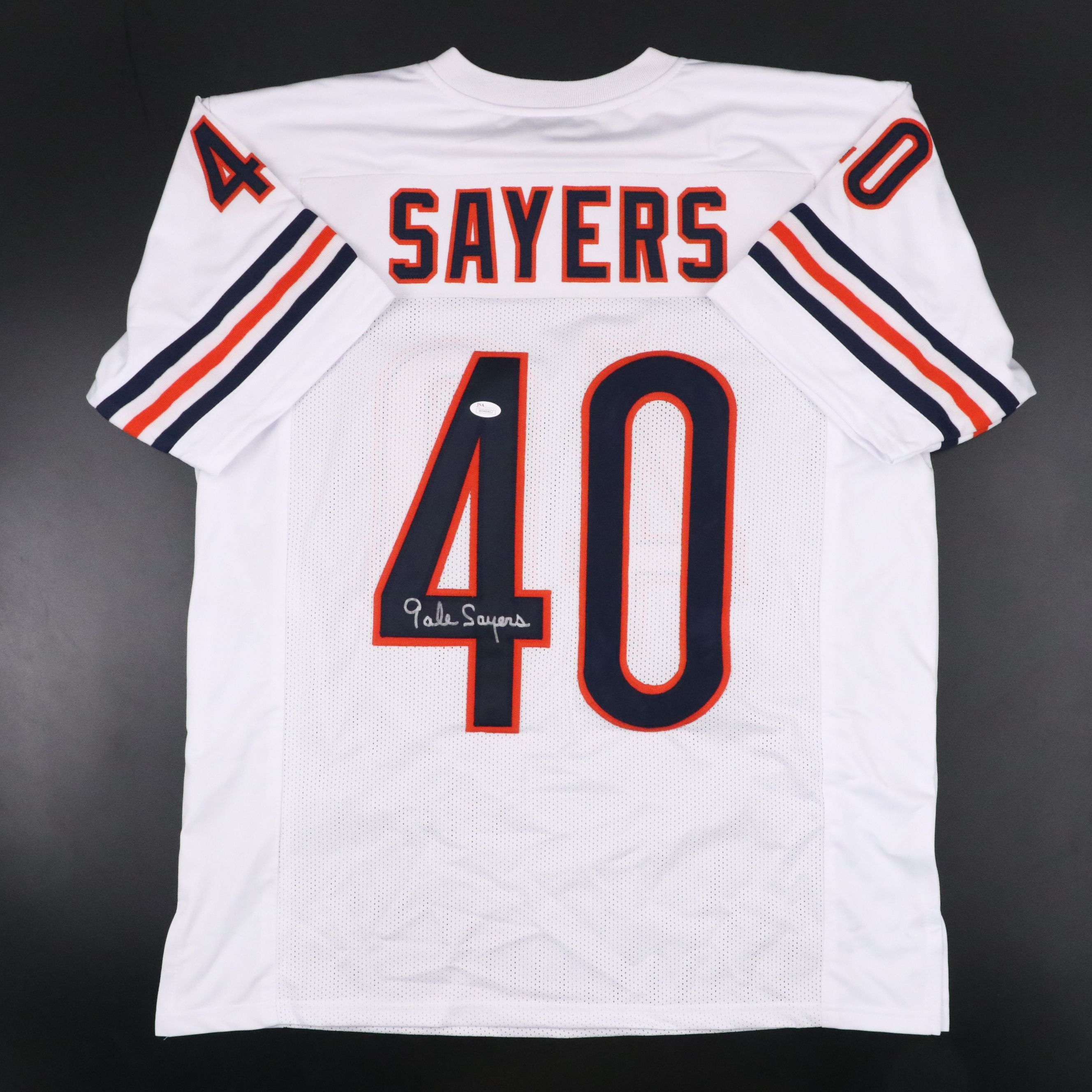 Gale Sayers Signed Chicago Bears Football Jersey, JSA