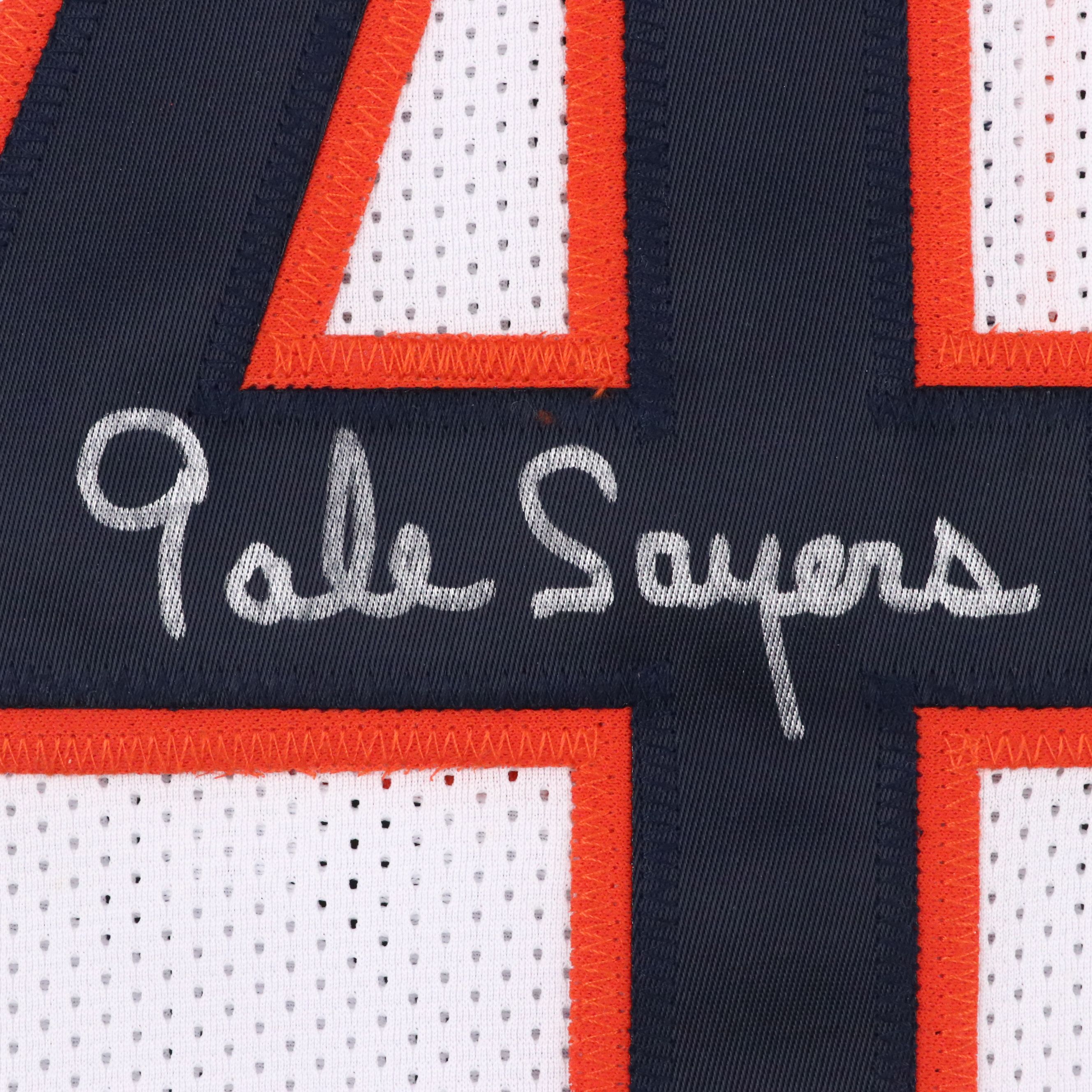 Gale Sayers Signed Chicago Bears Football Jersey, JSA