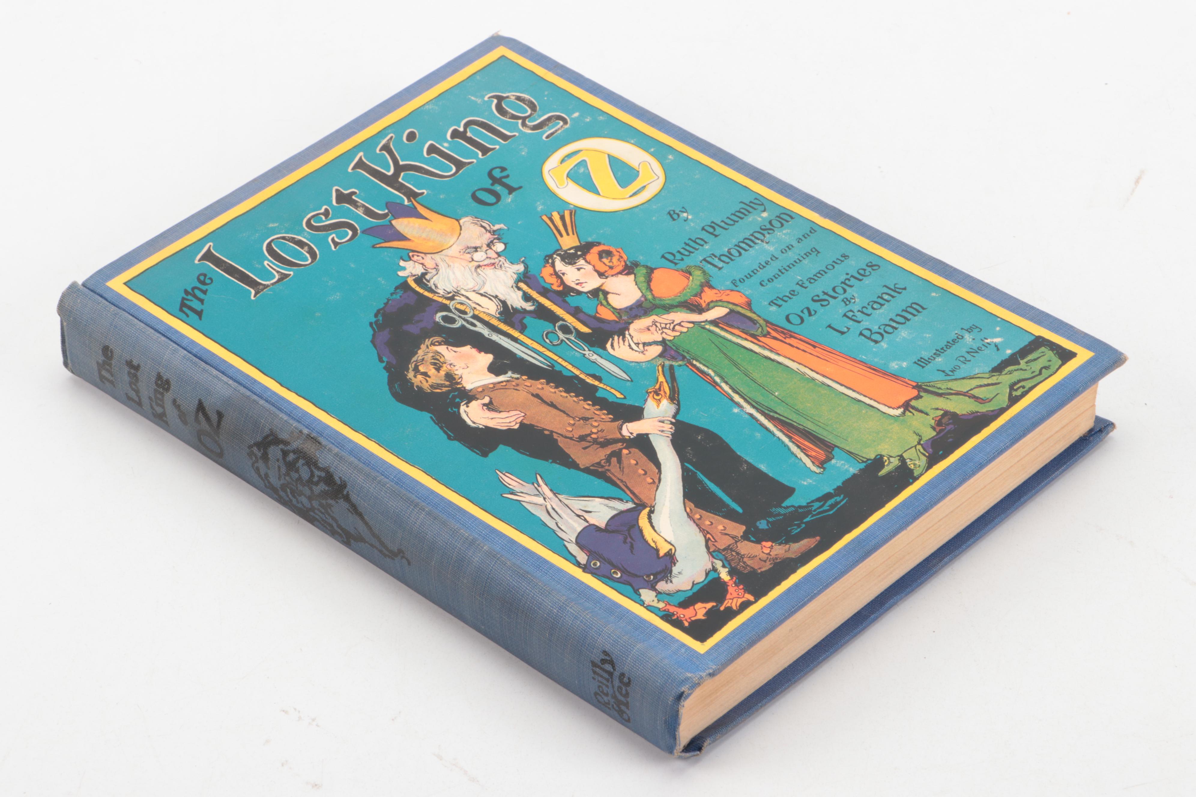 John R. Neill Illustrated "The Lost King of Oz" by Ruth Plumly Thompson