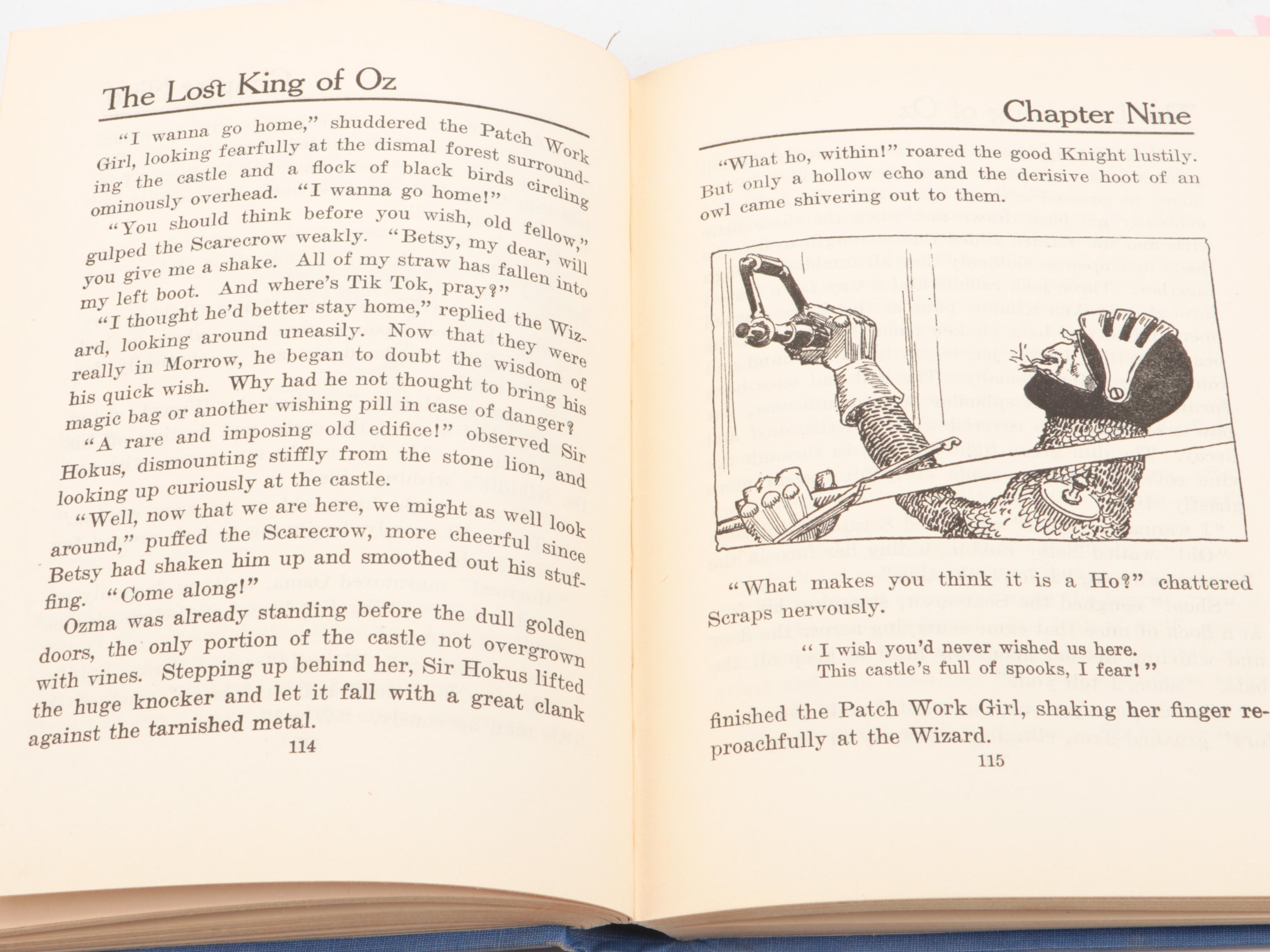 John R. Neill Illustrated "The Lost King of Oz" by Ruth Plumly Thompson