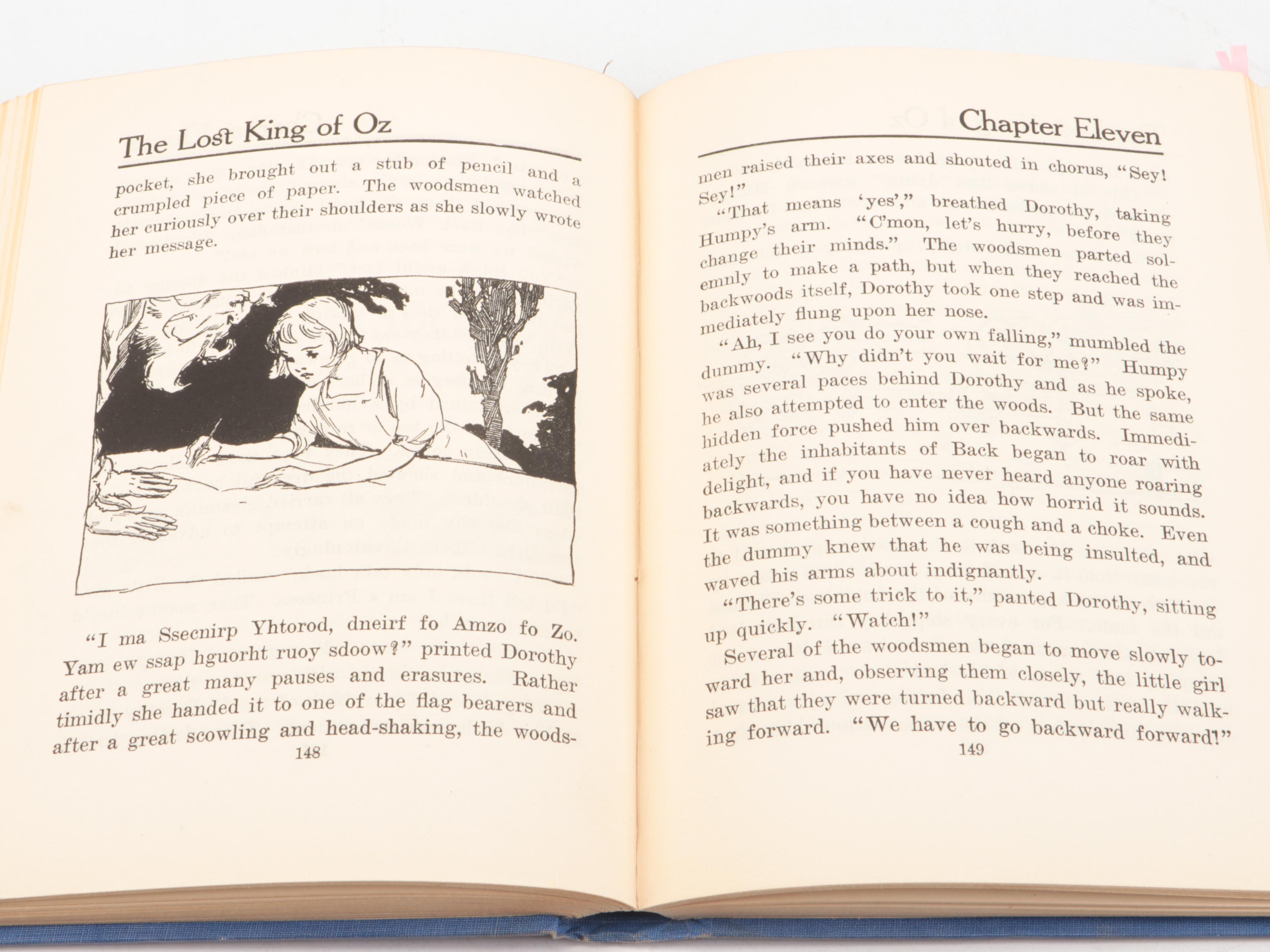 John R. Neill Illustrated "The Lost King of Oz" by Ruth Plumly Thompson