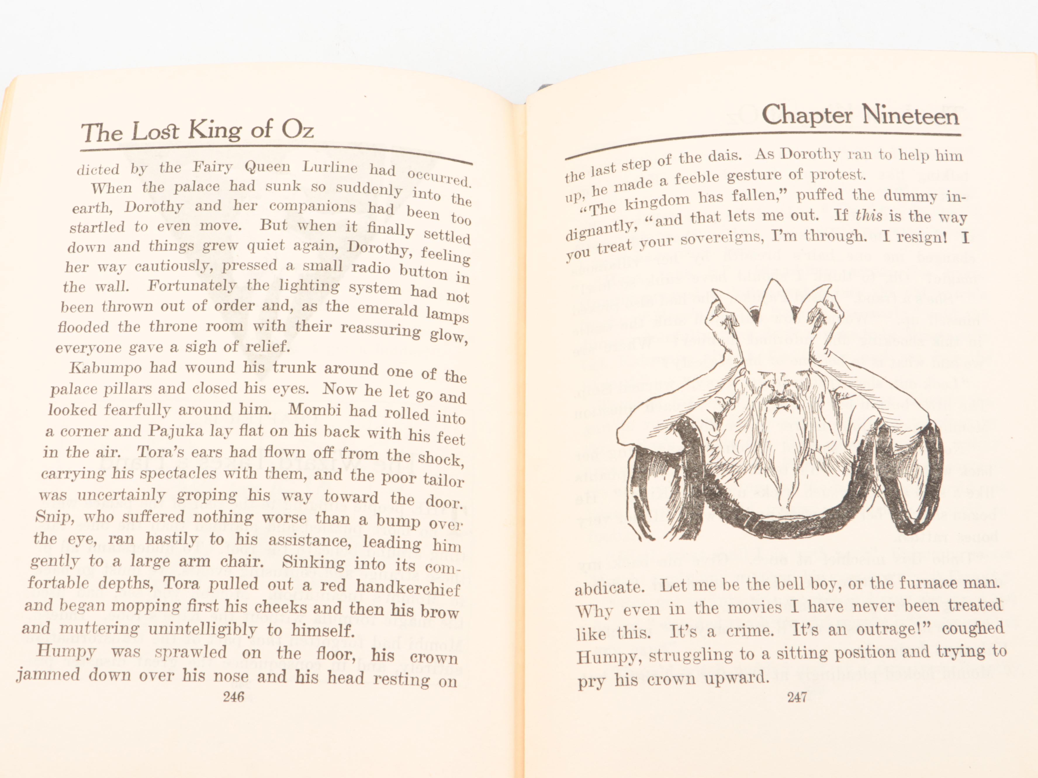 John R. Neill Illustrated "The Lost King of Oz" by Ruth Plumly Thompson