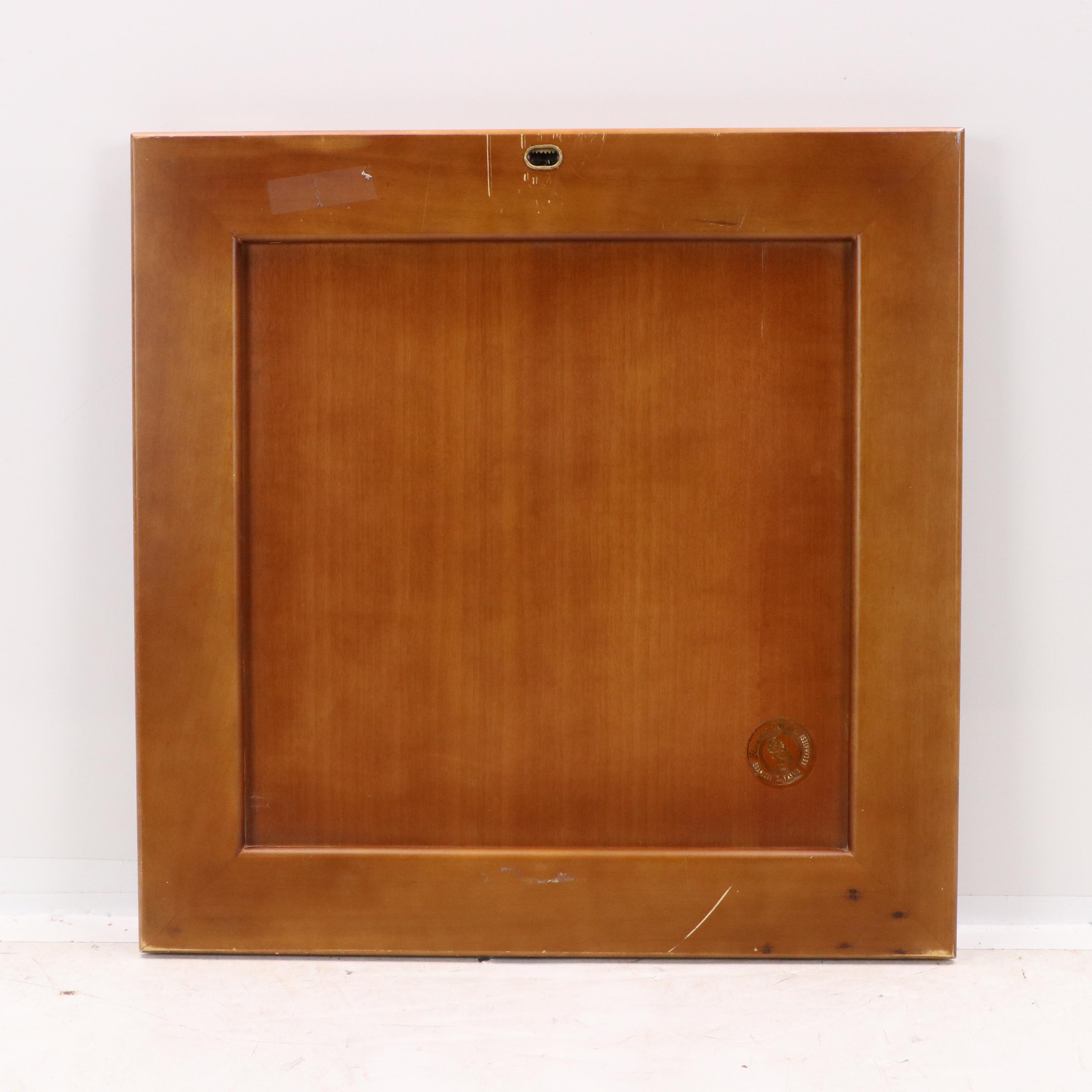 Italian Terracotta Plaque of Madonna and Child