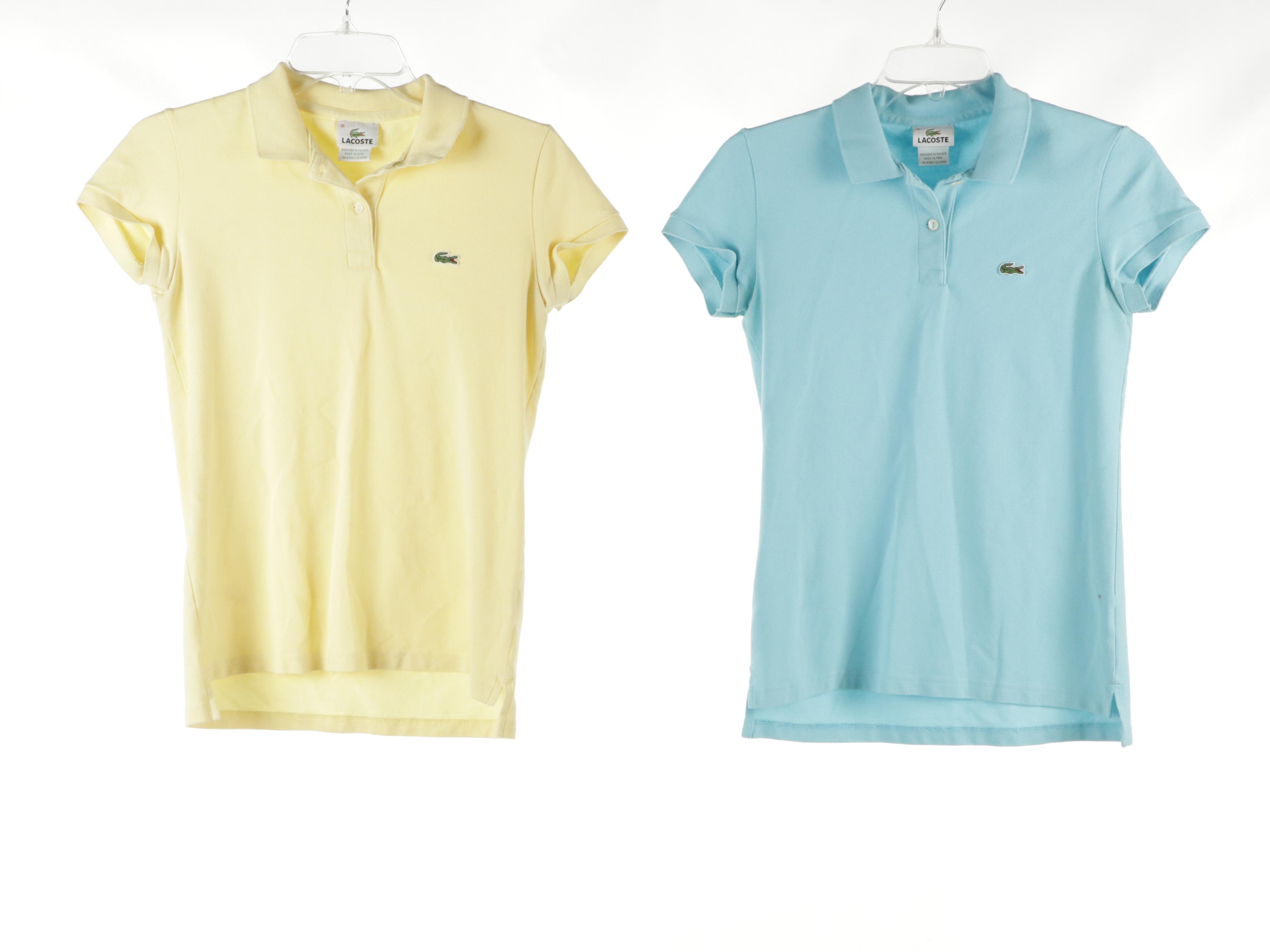 Lacoste "Stretch Polo" Shirts in Cotton
