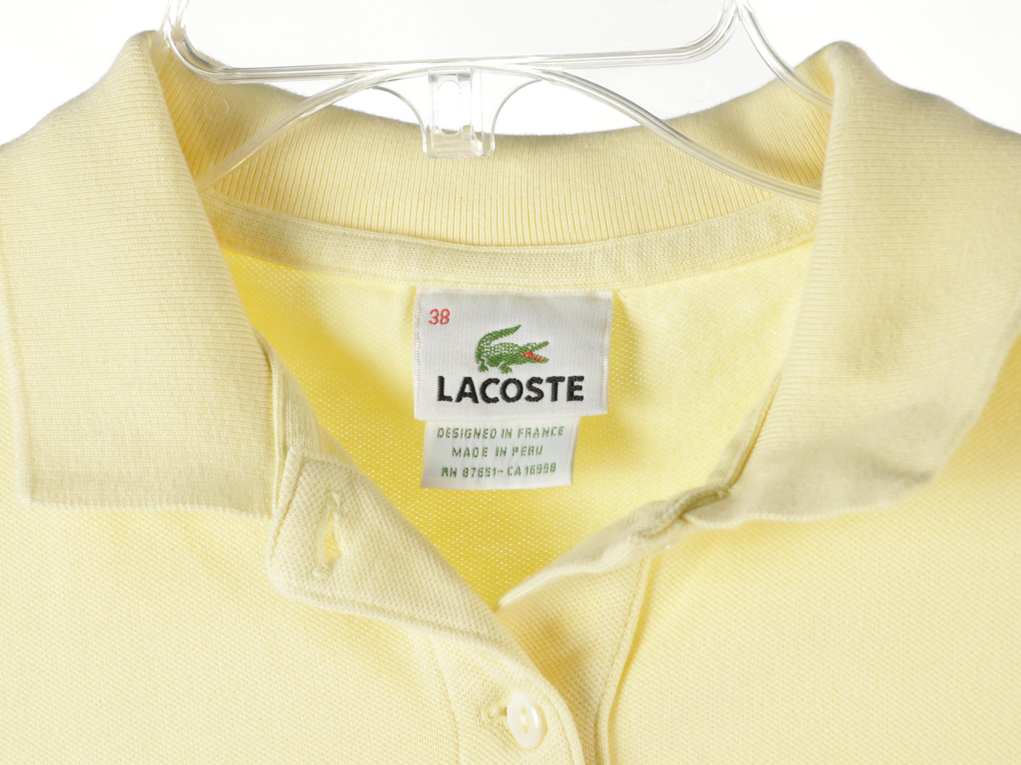 Lacoste "Stretch Polo" Shirts in Cotton