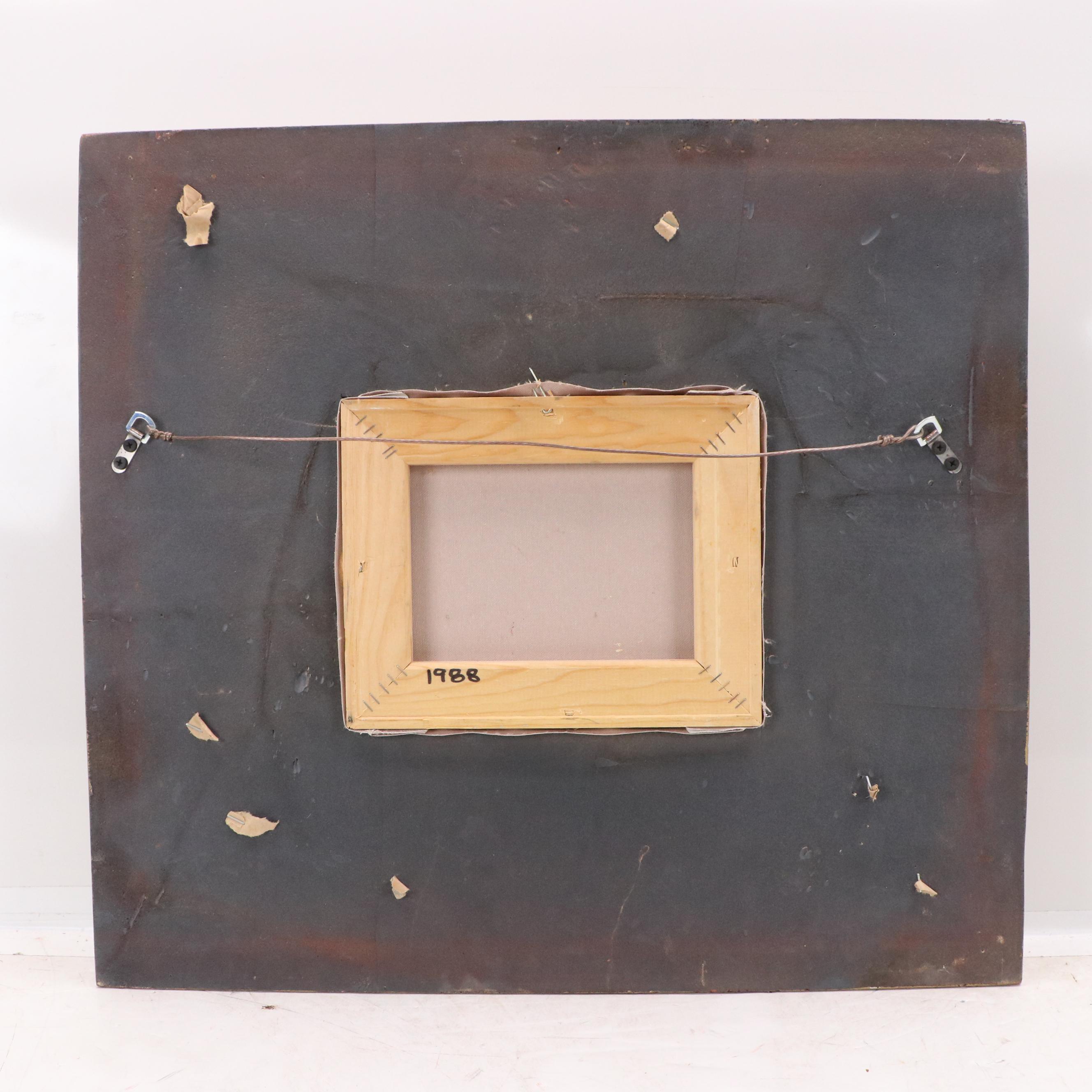 Simmons Parisian Cityscape Oil Painting