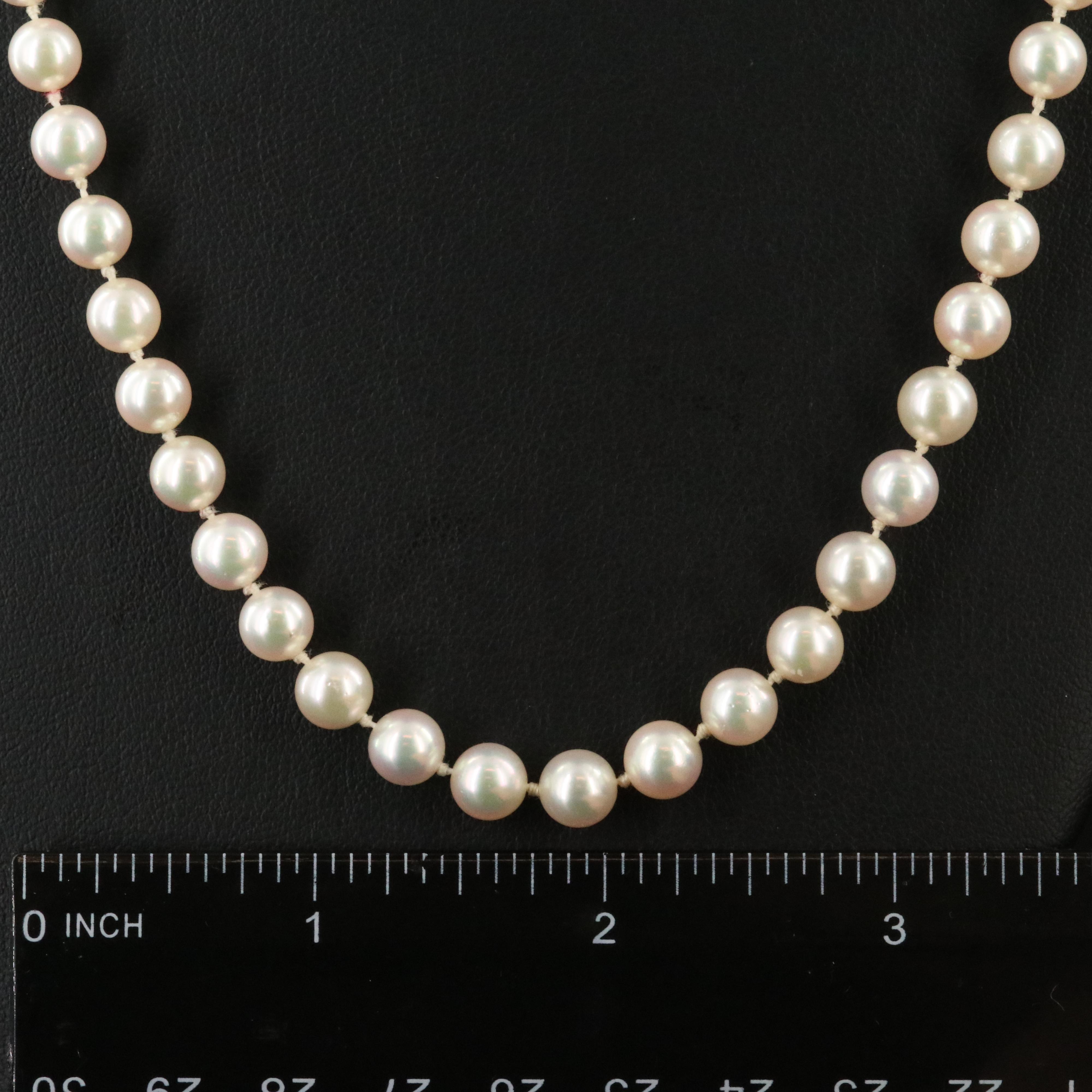 Pearl Necklace with 14K Clasp