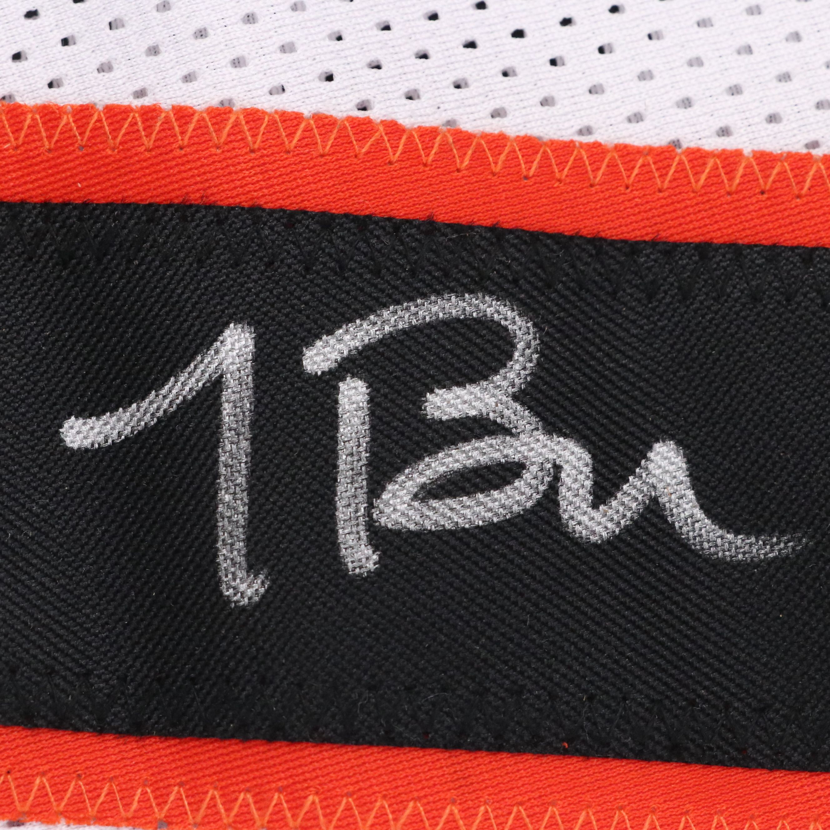 Trent Brown Signed Cincinnati Bengals Football Jersey, Beckett