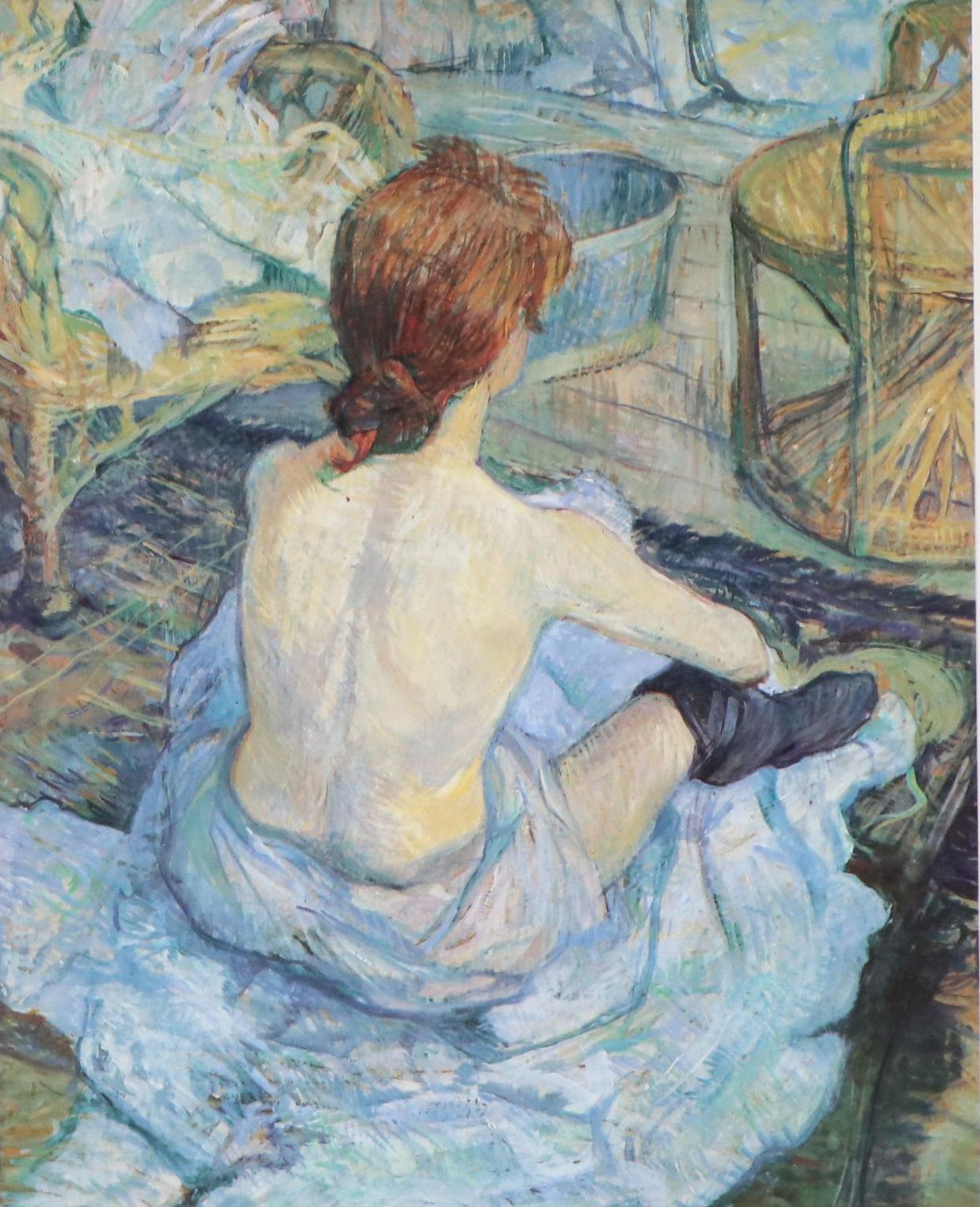 Offset Lithograph After Henri Toulouse-Lautrec "La Toilette"